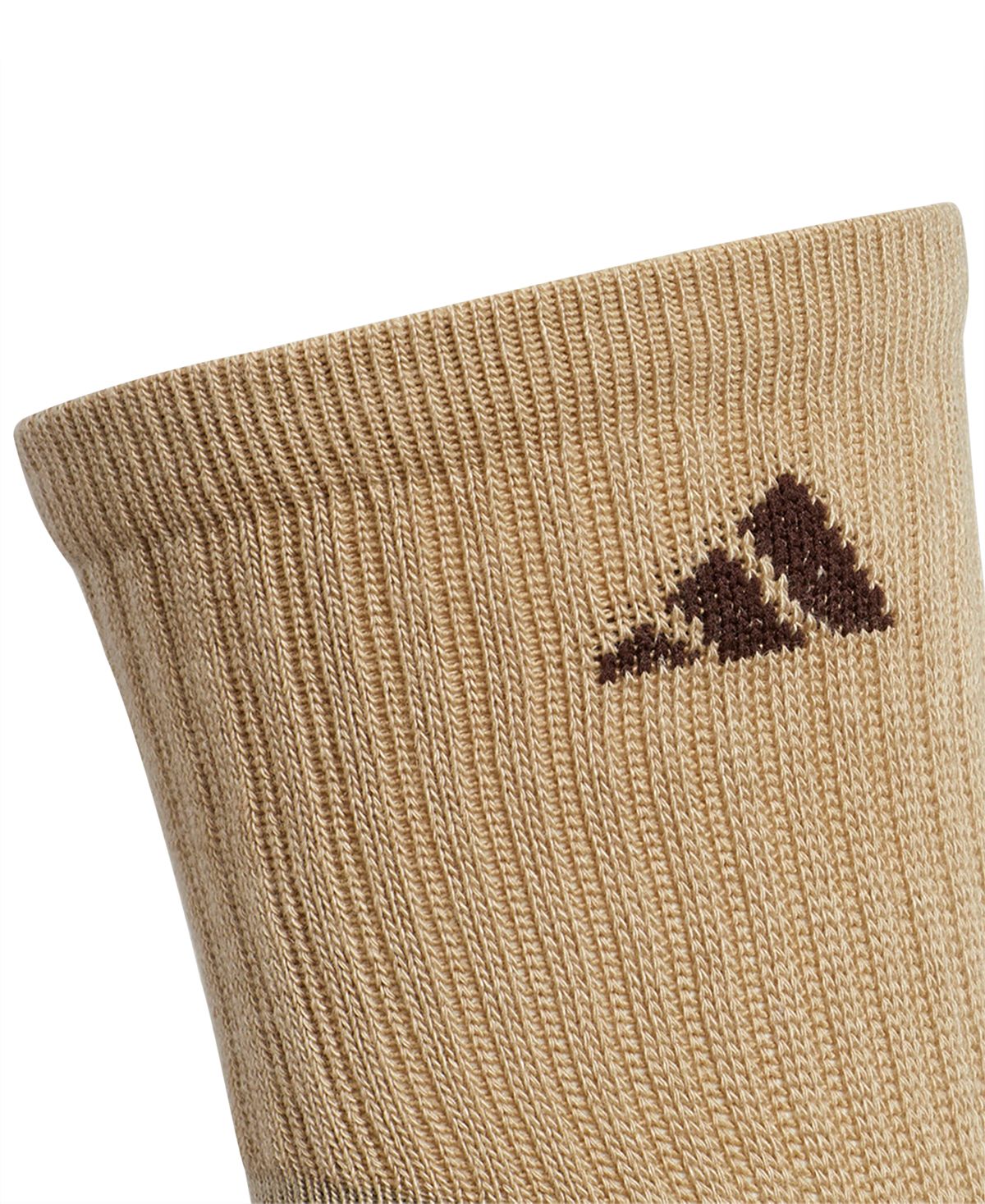 Adidas 2-pk. Climalitemid-crew Socks Khaki - Chocolate Marl/ Chocolate/ Black/ Onix