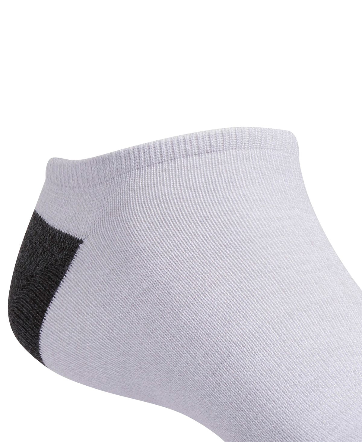 Adidas 6-pack Superlite Linear No-show Socks White -Clear Onix Marl/Burgundy/Black -Grey Marl Onix