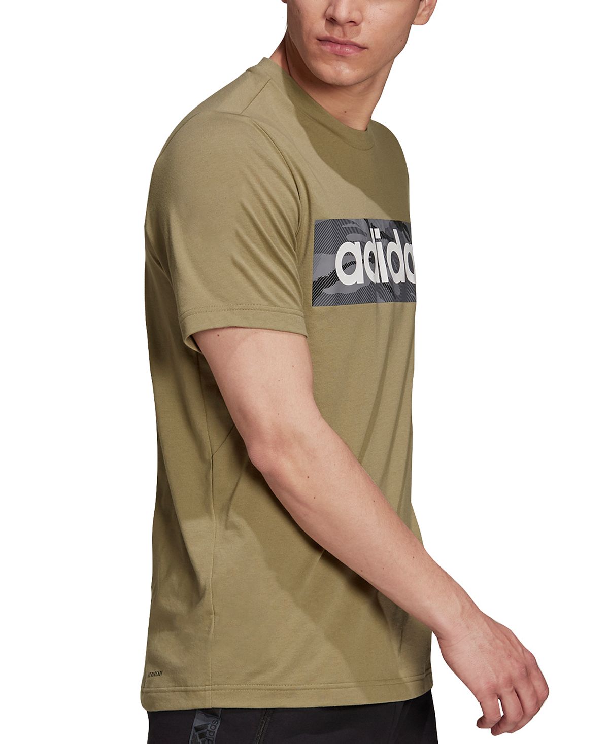 Adidas Camo Logo T-shirt Orbit Green/ Black