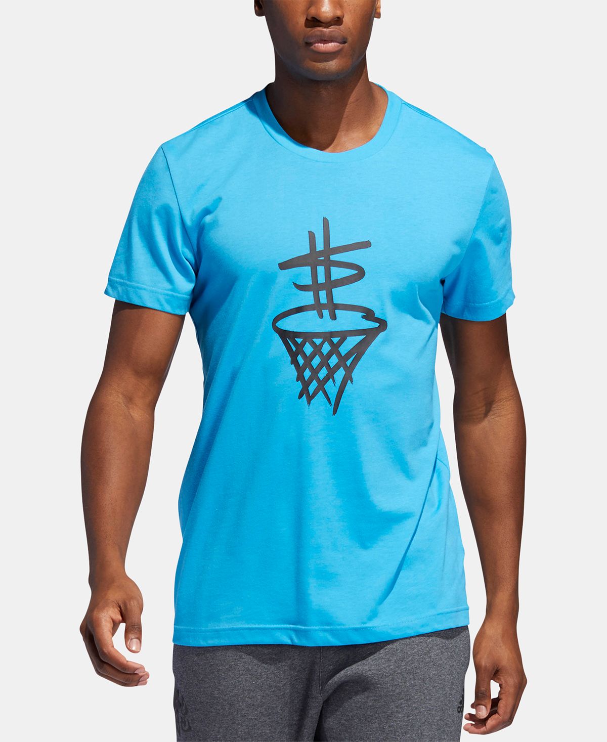 Adidas Climalitegraphic T-shirt Cyan