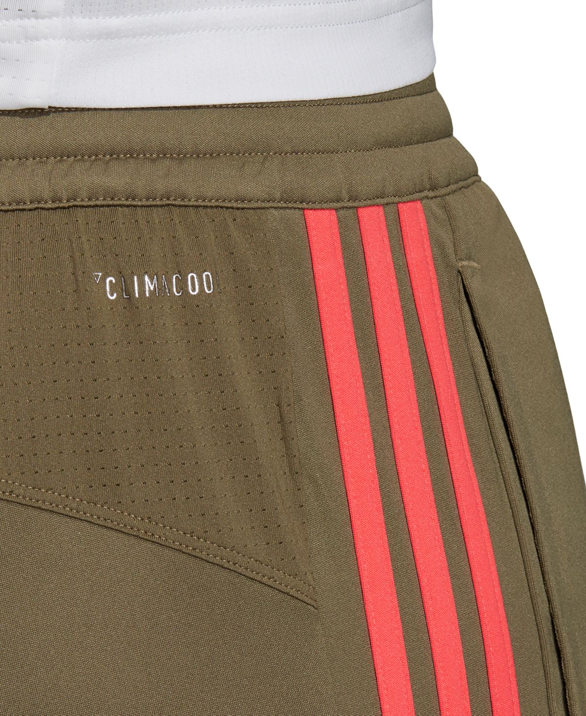 Adidas Designed 2 Move Climacooltraining Shorts Raw Khaki/red