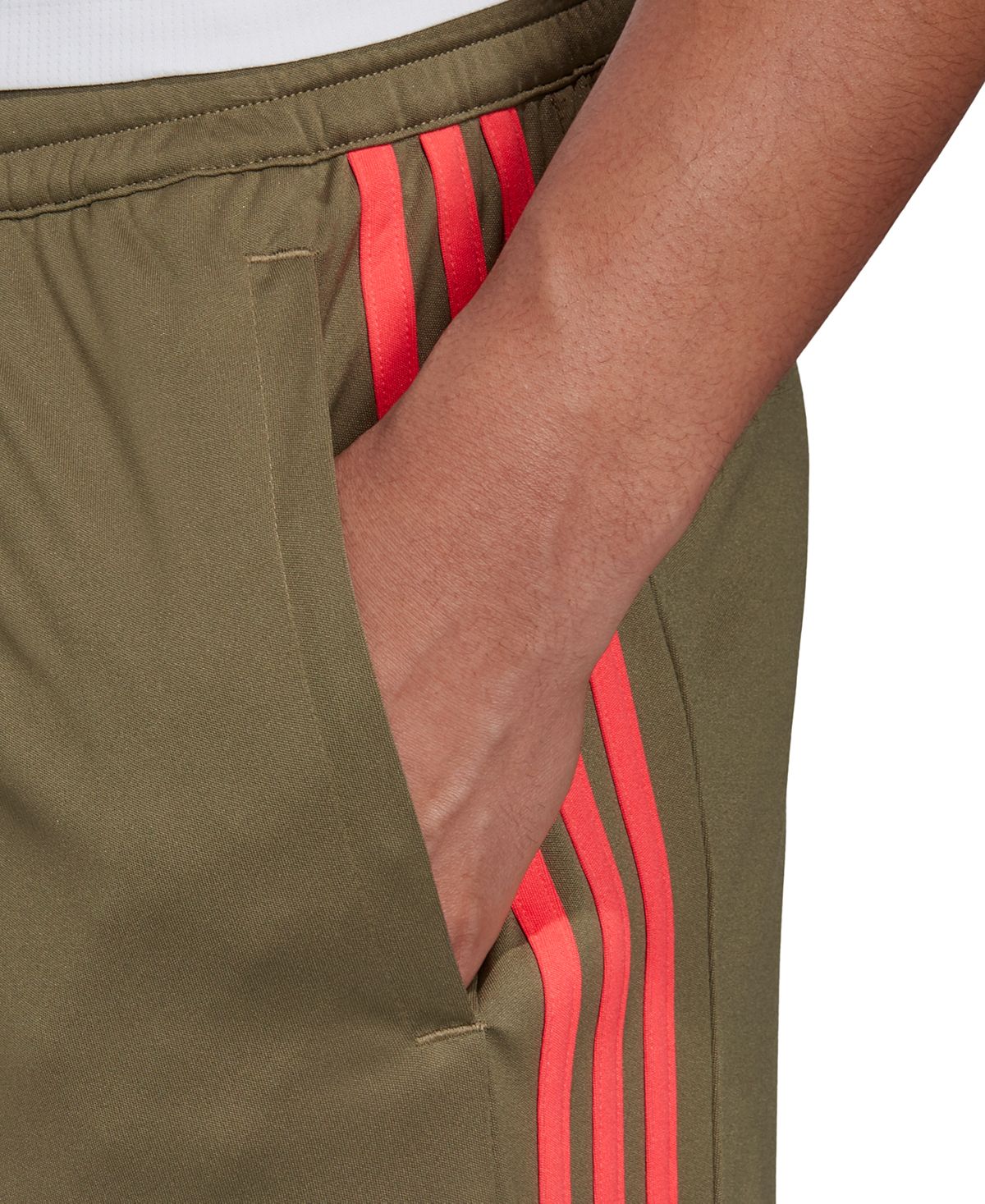 Adidas Designed 2 Move Climacooltraining Shorts Raw Khaki/red