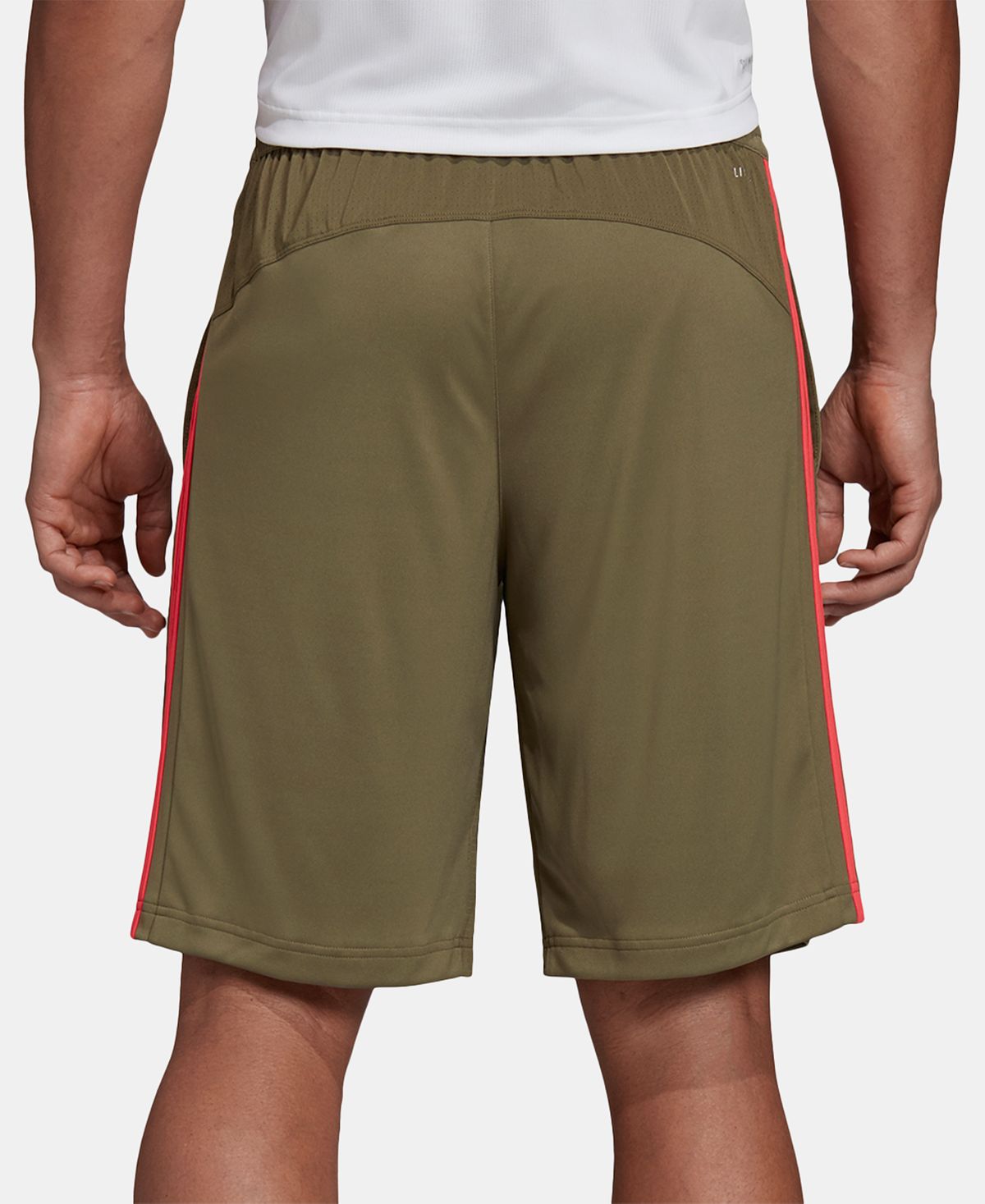 Adidas Designed 2 Move Climacooltraining Shorts Raw Khaki/red