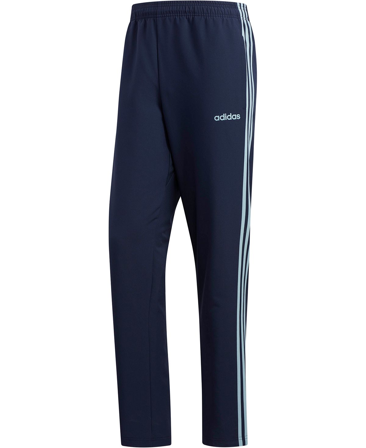 Adidas Essentials 3-stripe Woven Pants Leg Ink/blue