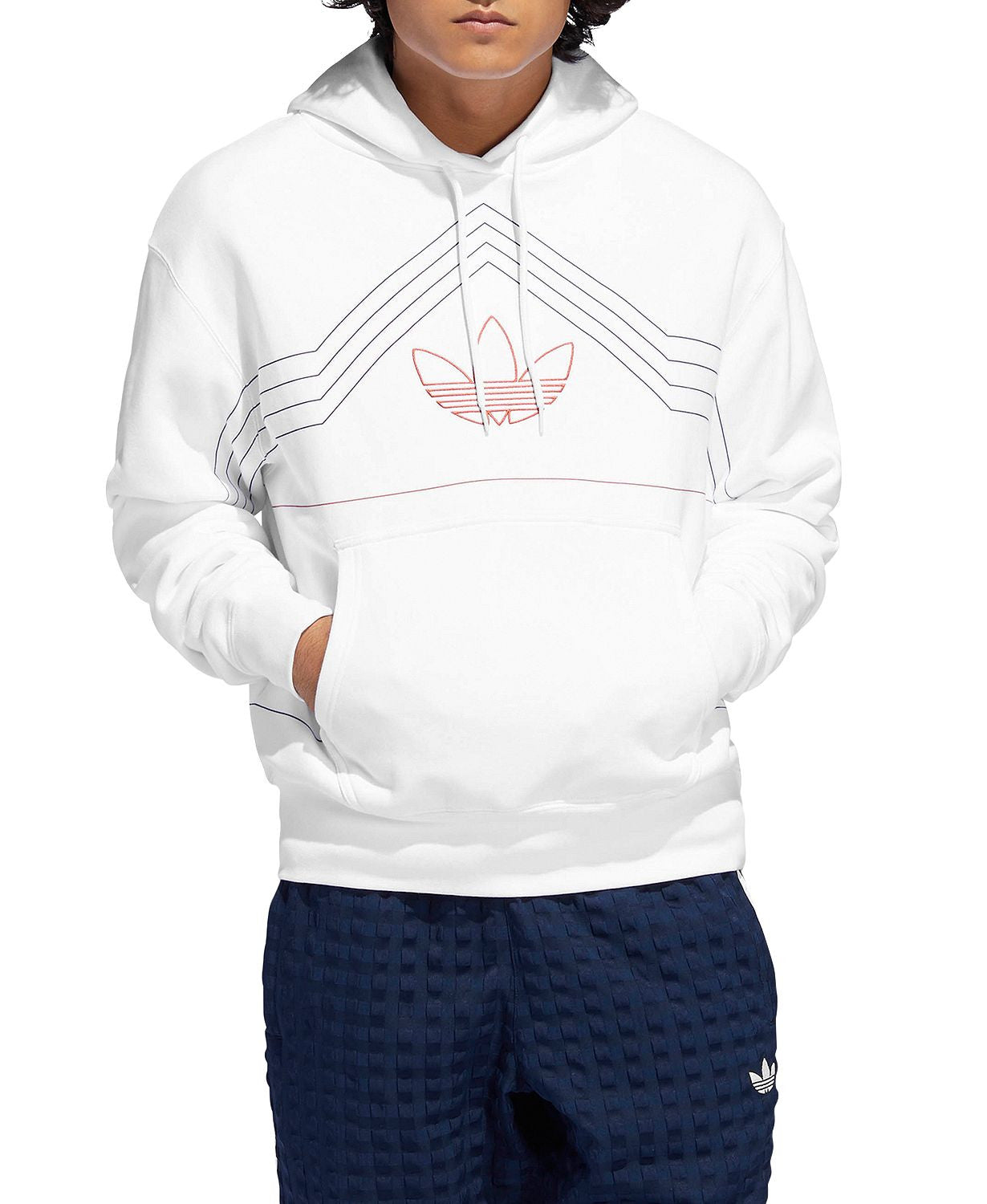 Adidas Originals Ewing Hooded French Terry Sweatshirt White