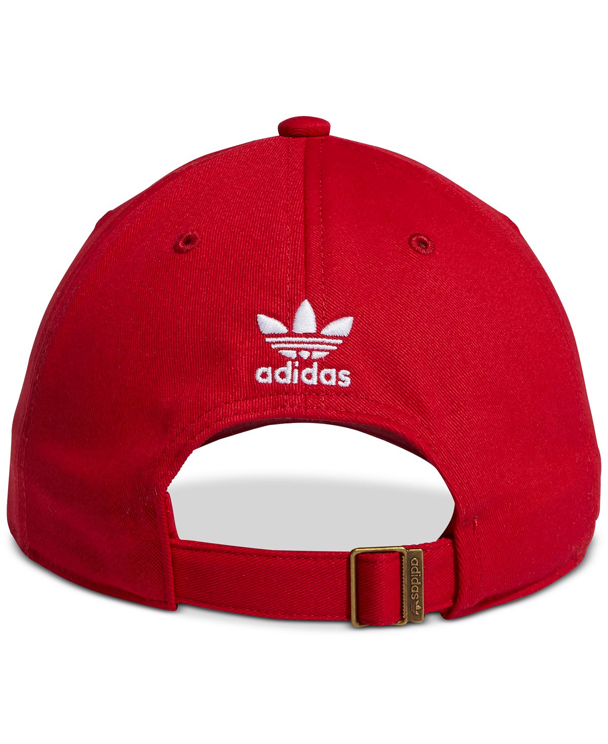 Adidas Originals Relaxed Strapback Hat Scarlet