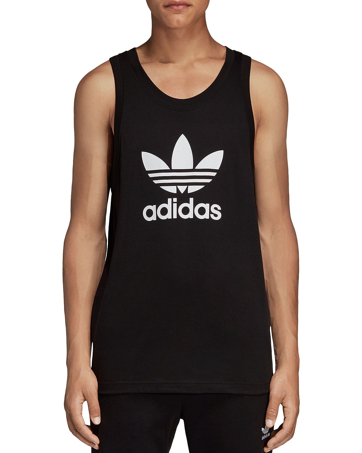 Adidas Originals Trefoil Logo Graphic Tank Black