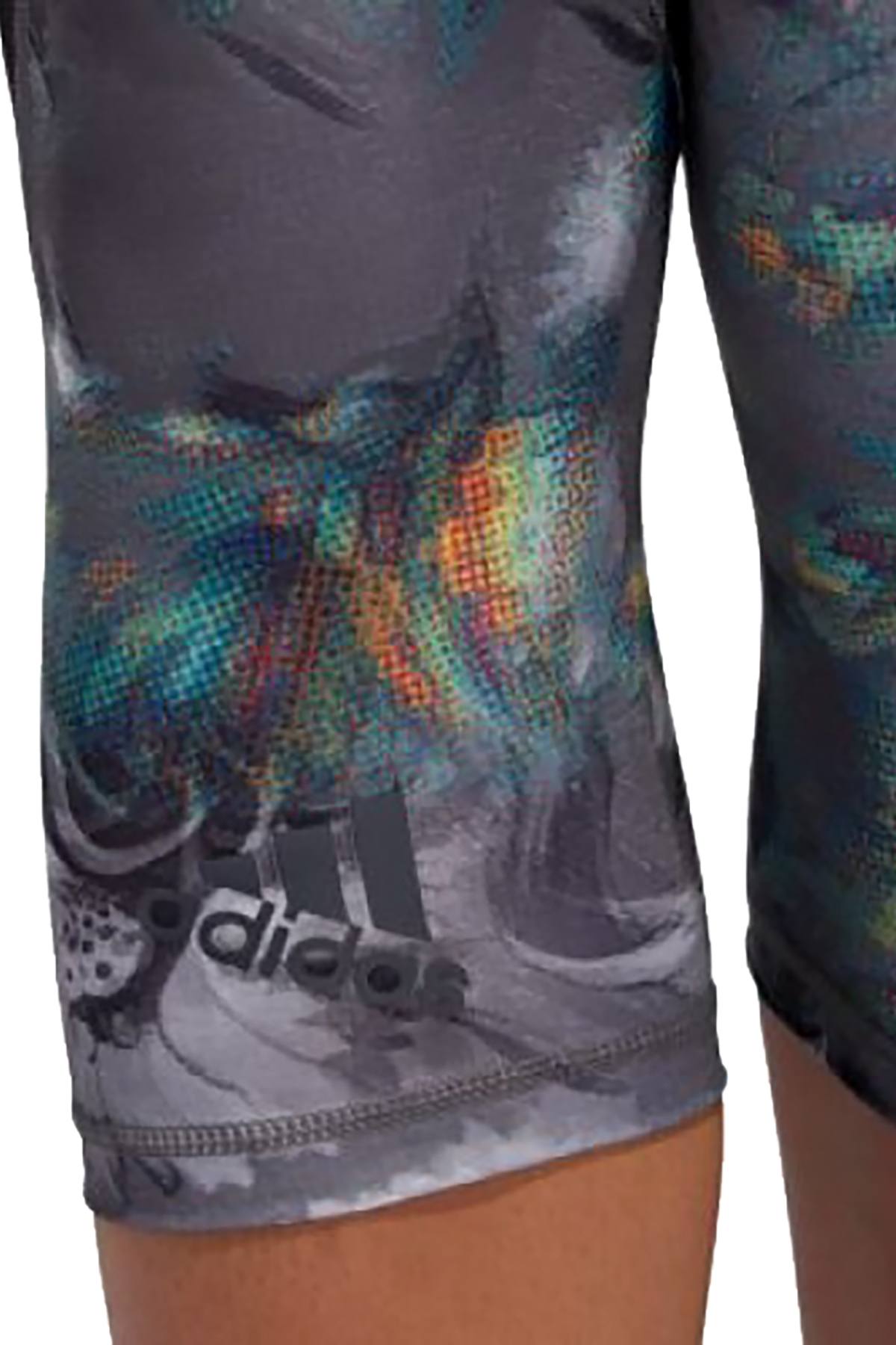 Adidas Spring-Tiger AlphaSkin Sport Mid-Rise Capri Legging