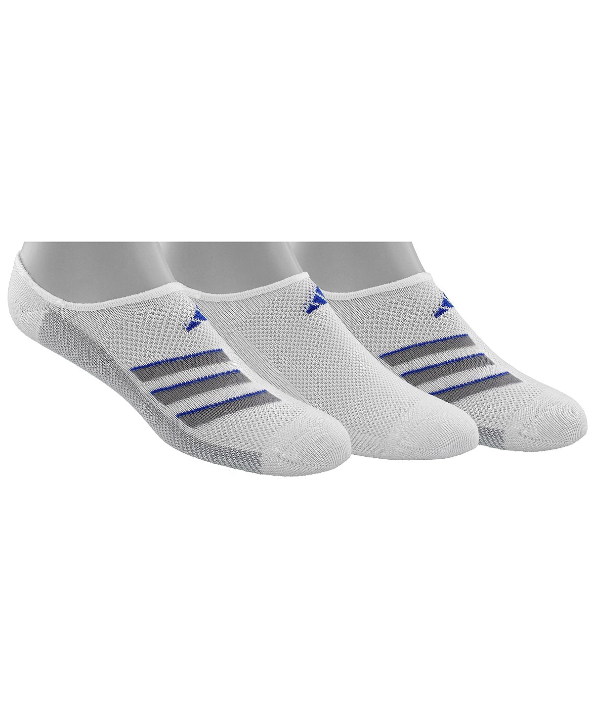 Adidas Superlite No-show Socks 3-pack White