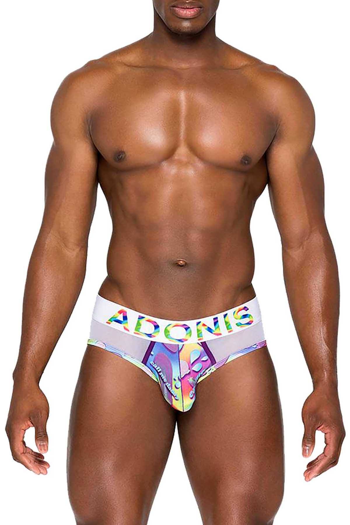 Adonis Pride Sexting Rainbow Brief