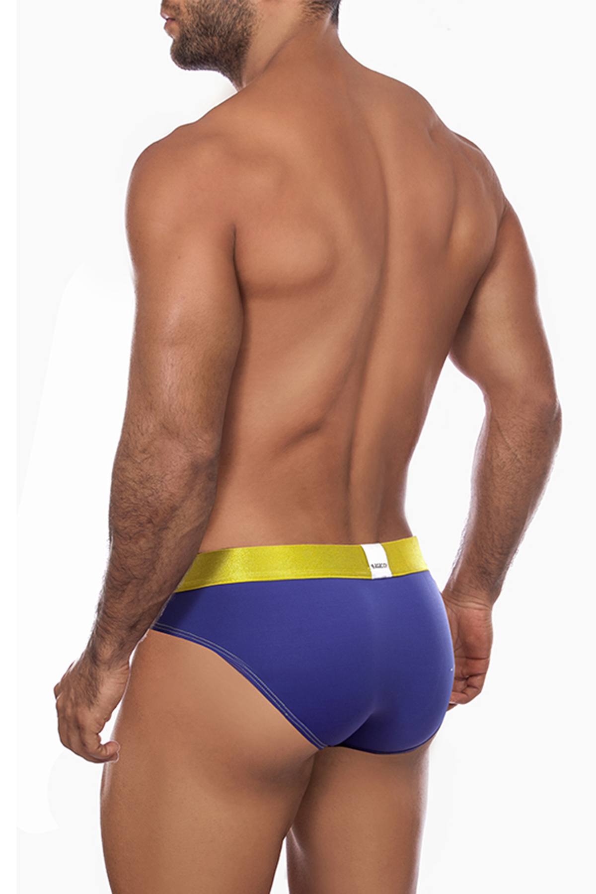 Agacio Spirituality Brief in Royal/Yellow