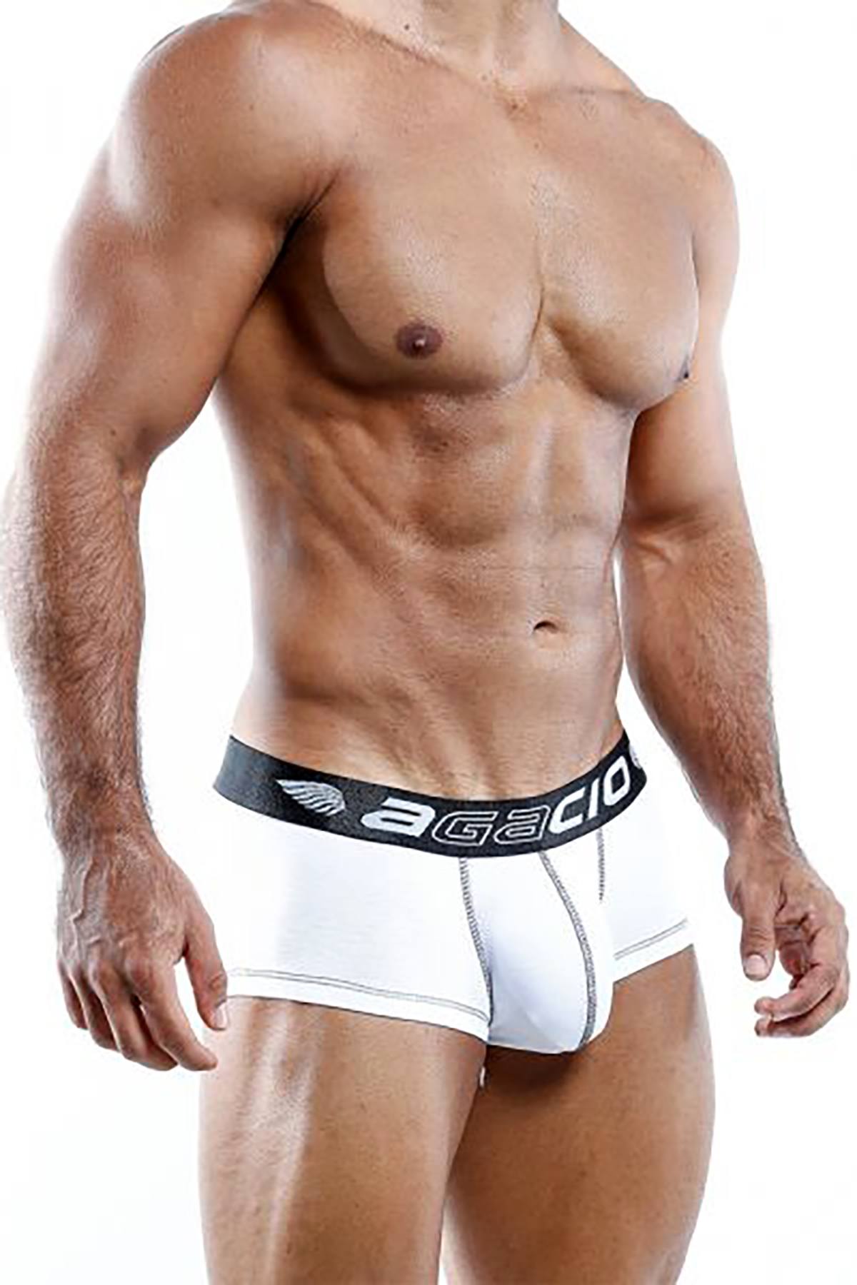 Agacio White/Black Perfection Brief