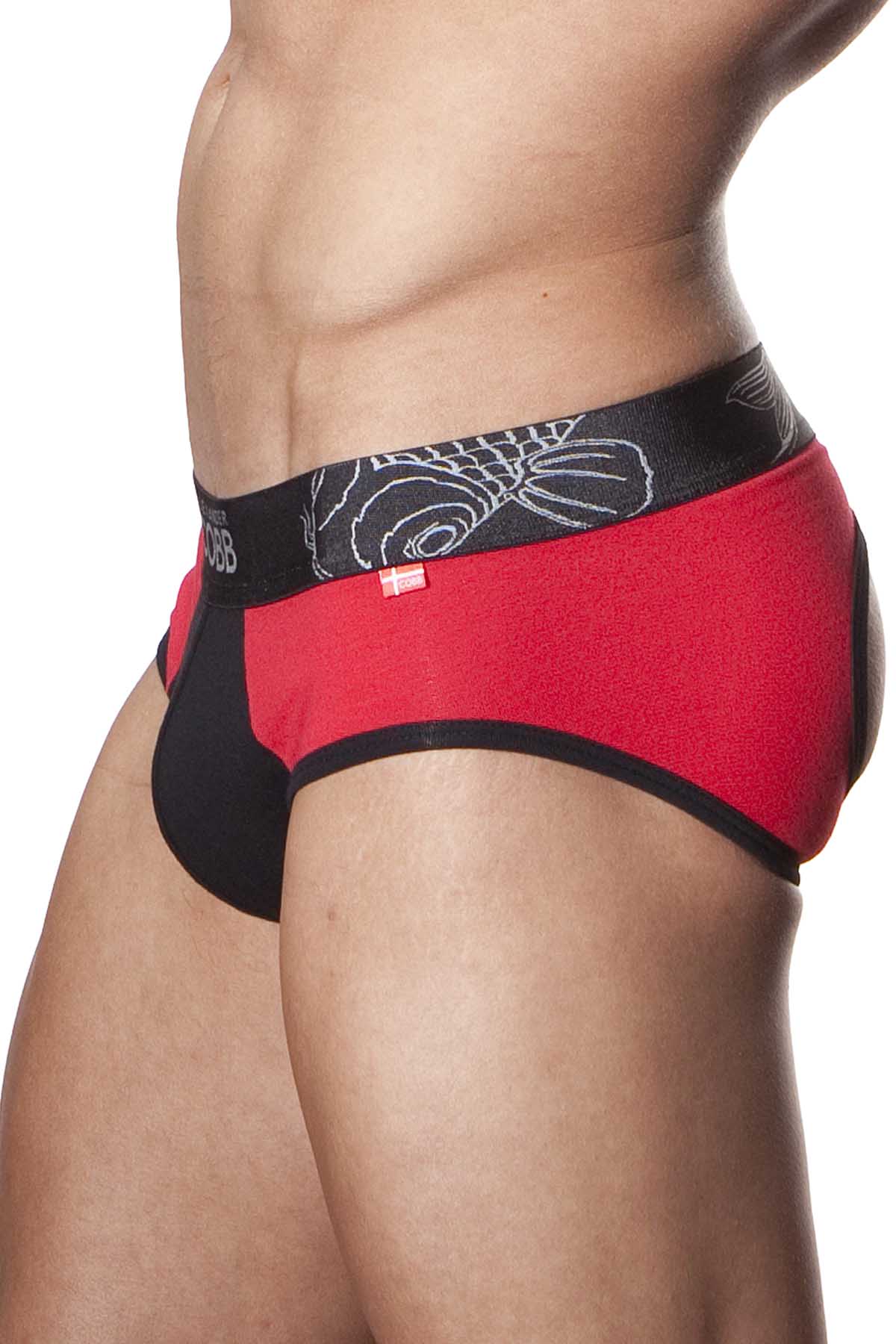 Alexander Cobb Black Libido Jock-Brief