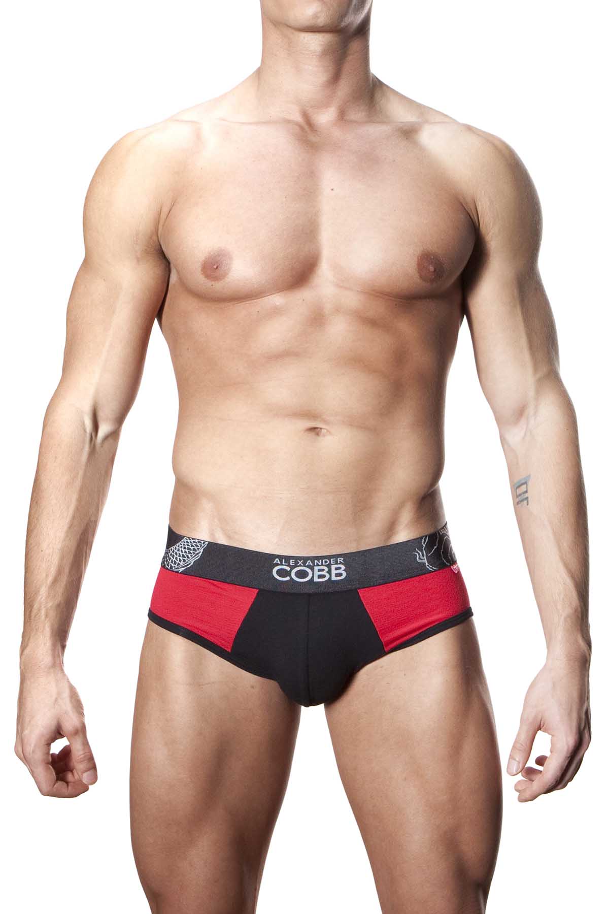 Alexander Cobb Black Libido Jock-Brief