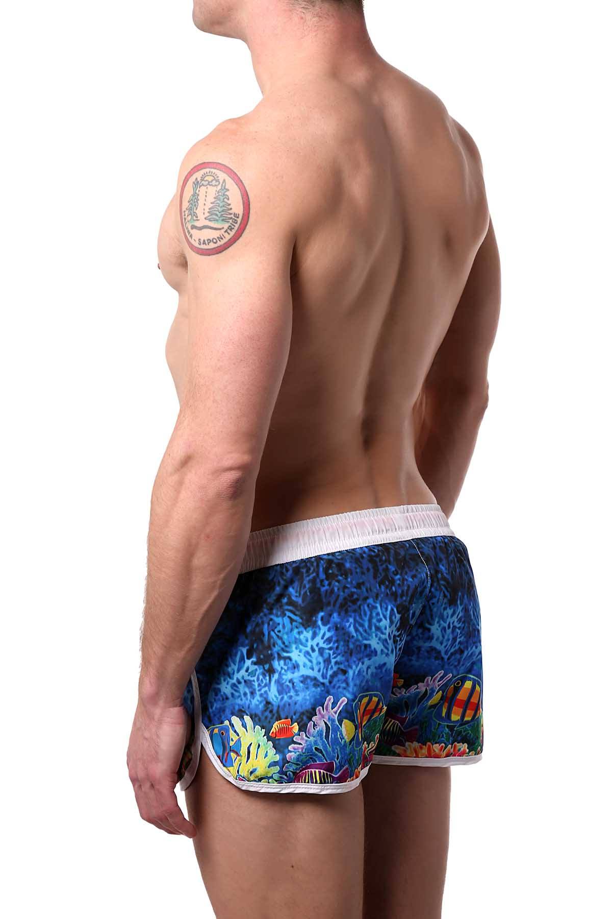 Alexander Cobb Blue Timor-Sea Swim Short