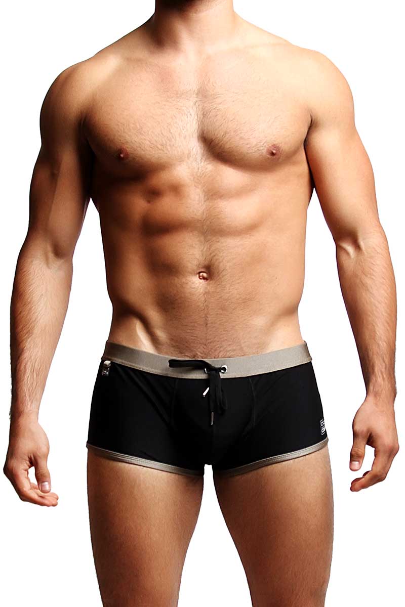 Alexander Cobb Elegant Black Swim Trunk