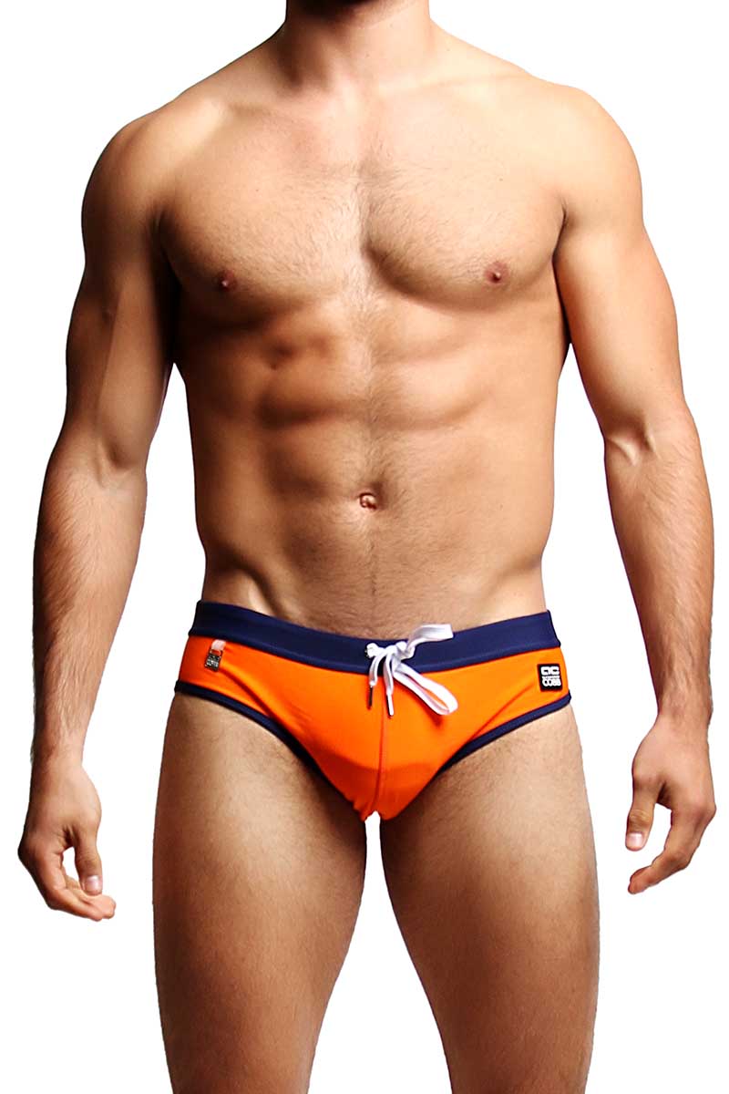 Alexander Cobb Gobi Orange Swim Brief