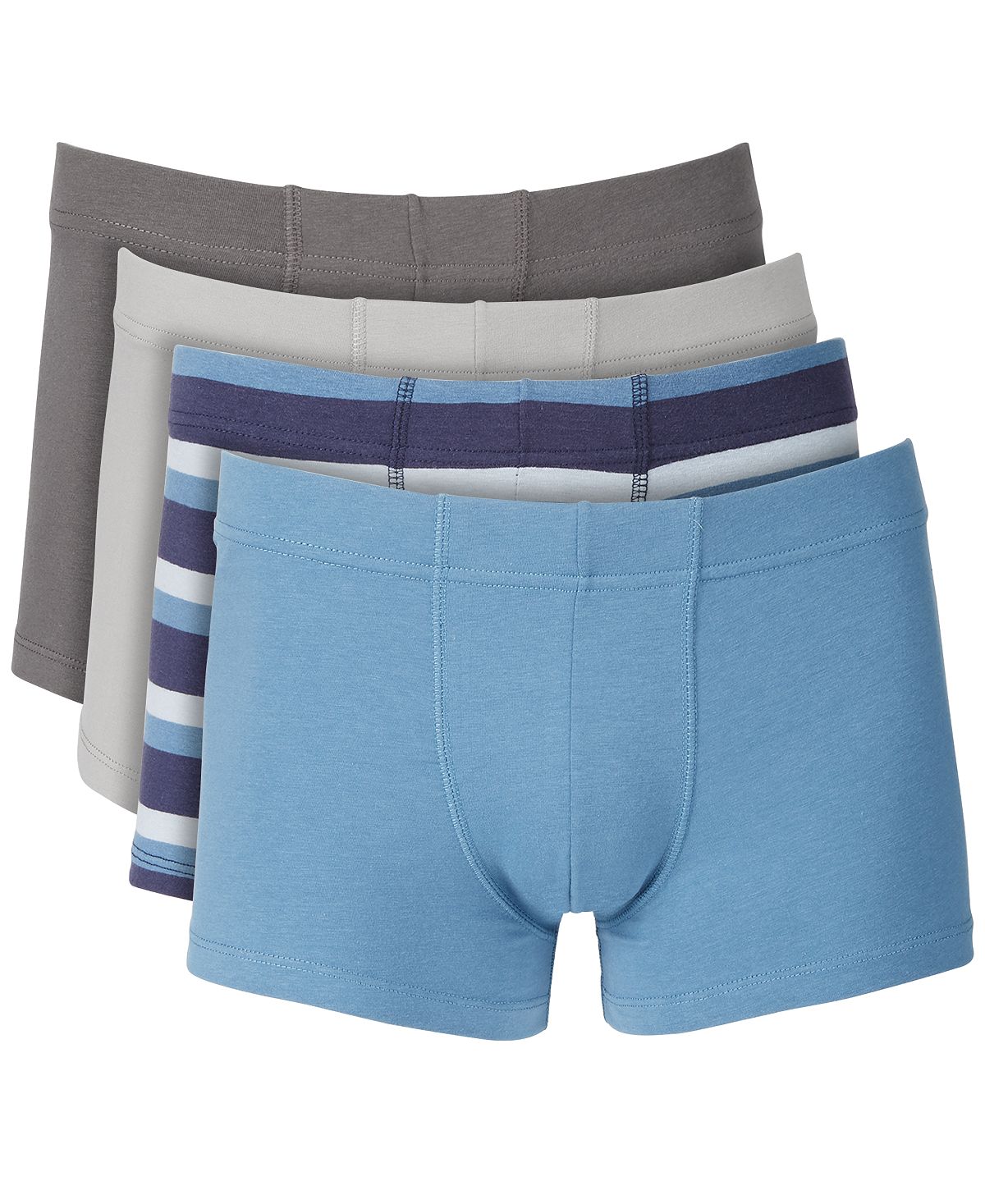 Alfani 4-pack Boxer Briefs Grey Blue