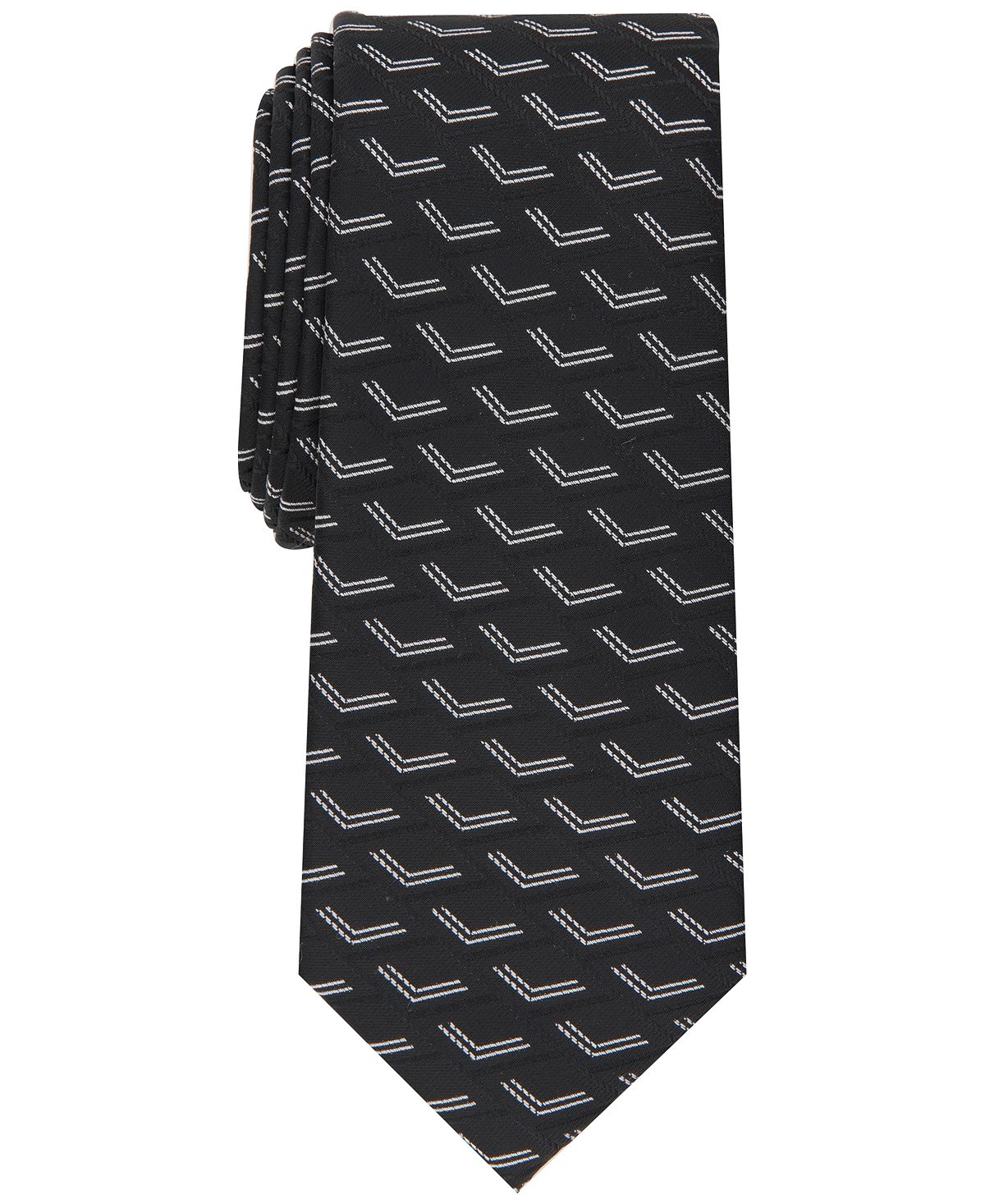 Alfani Bruand Geo Tie Black