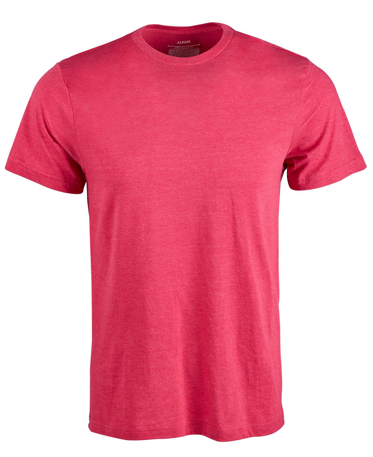 Alfani Fashion Heathers T-shirt Magenta