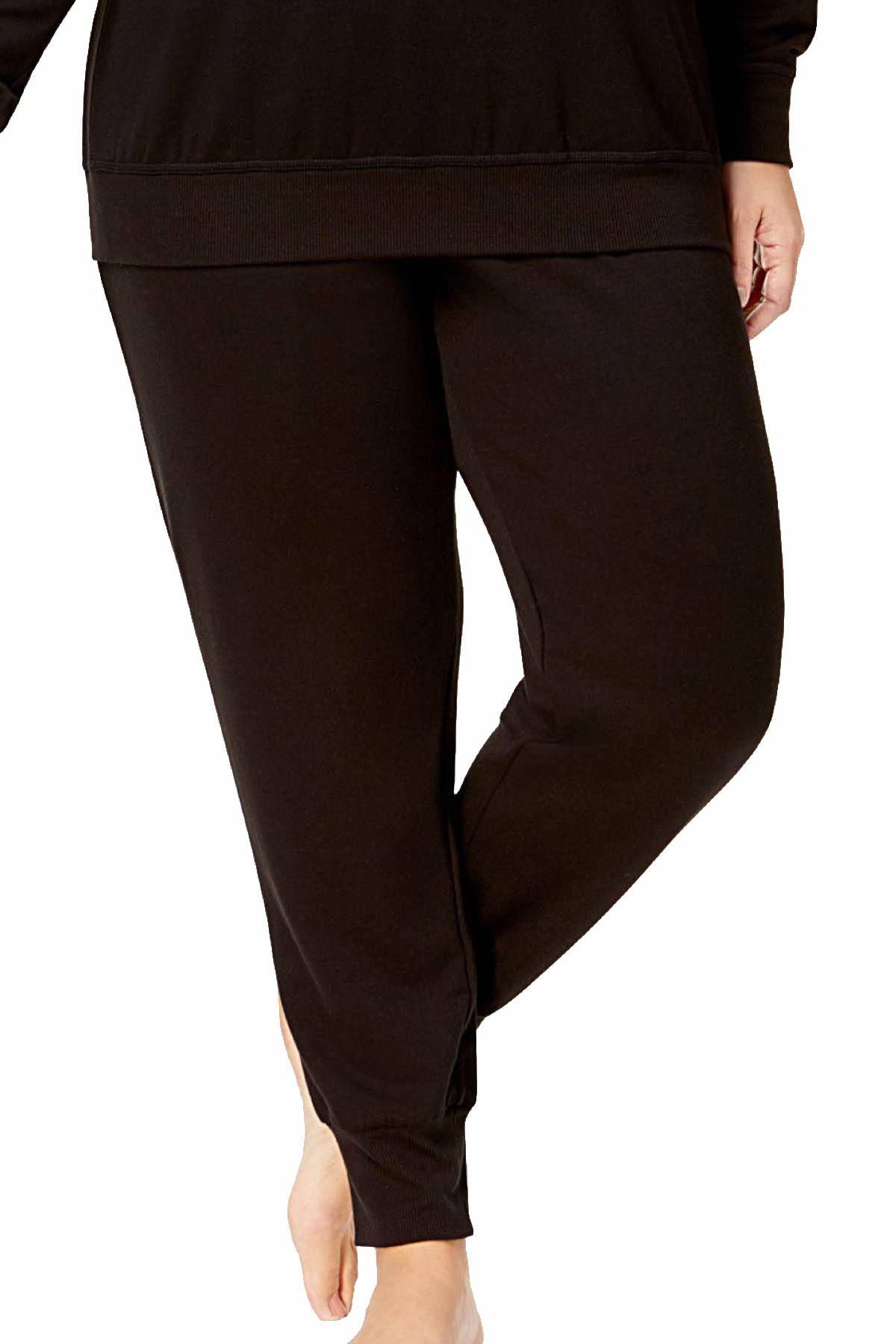 Alfani PLUS Jogger Lounge Pant in Black