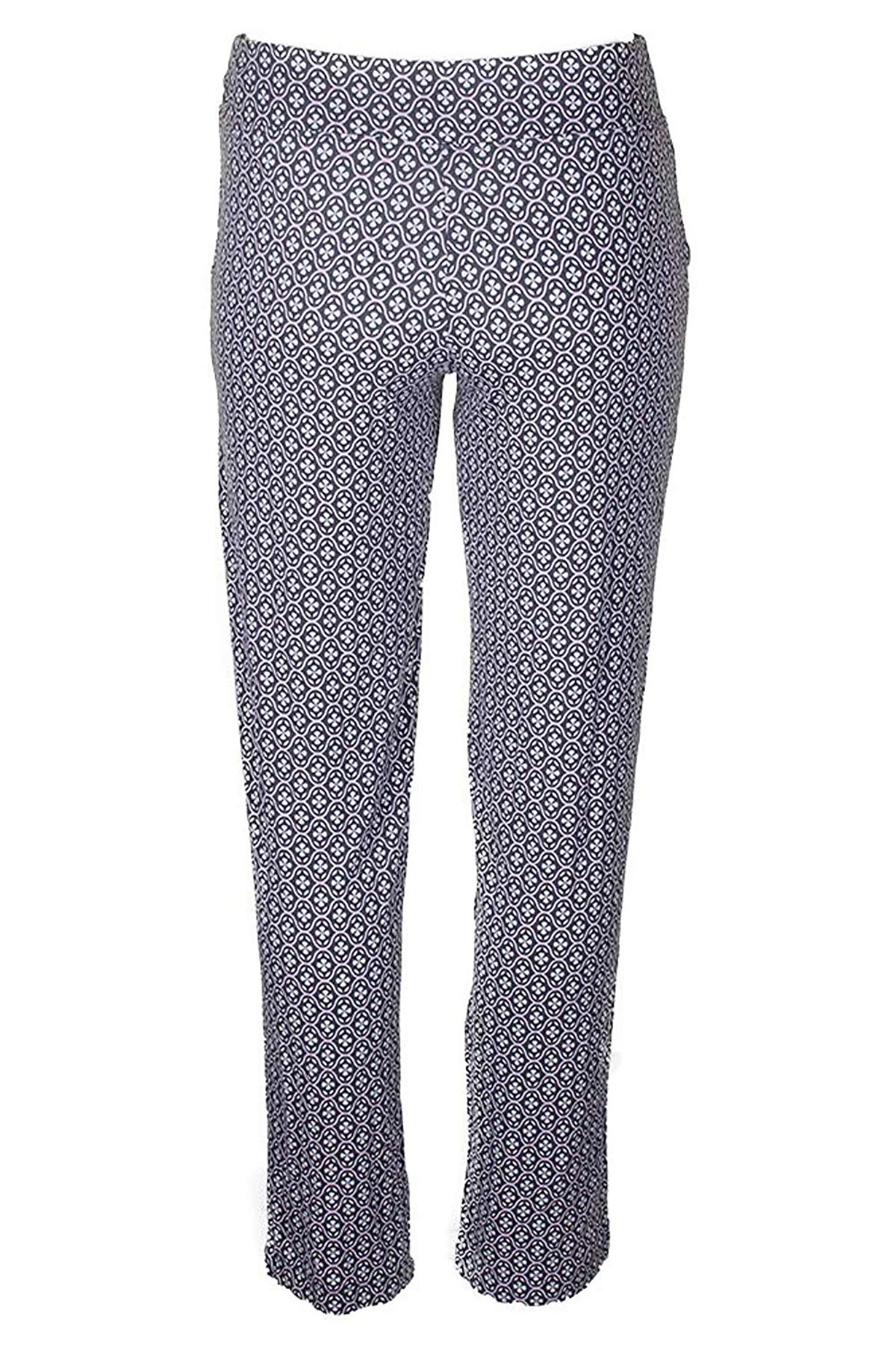 Alfani Printed Slim-Fit Lounge Pant in Mod Clover