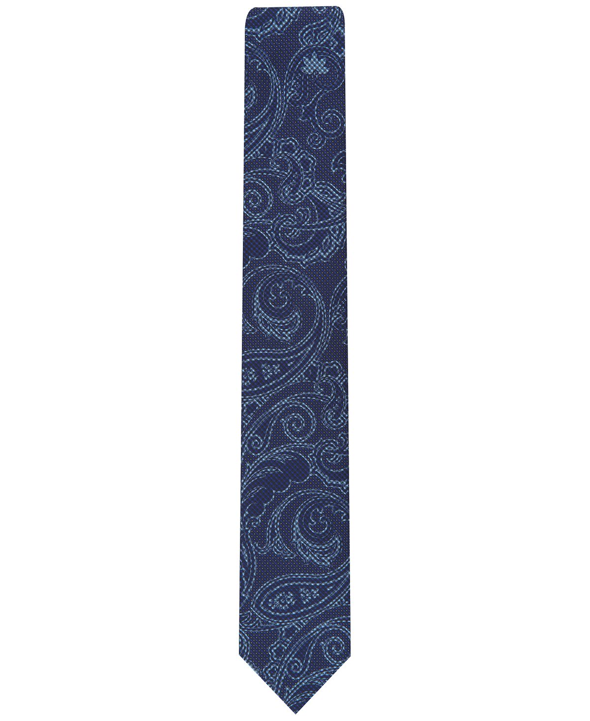 Alfani Rayner Paisley Tie Navy