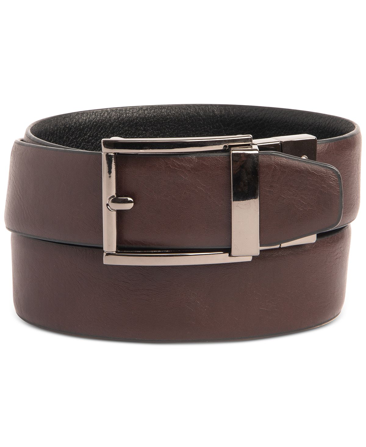 Alfani Reversible Casual Belt Black/Brown