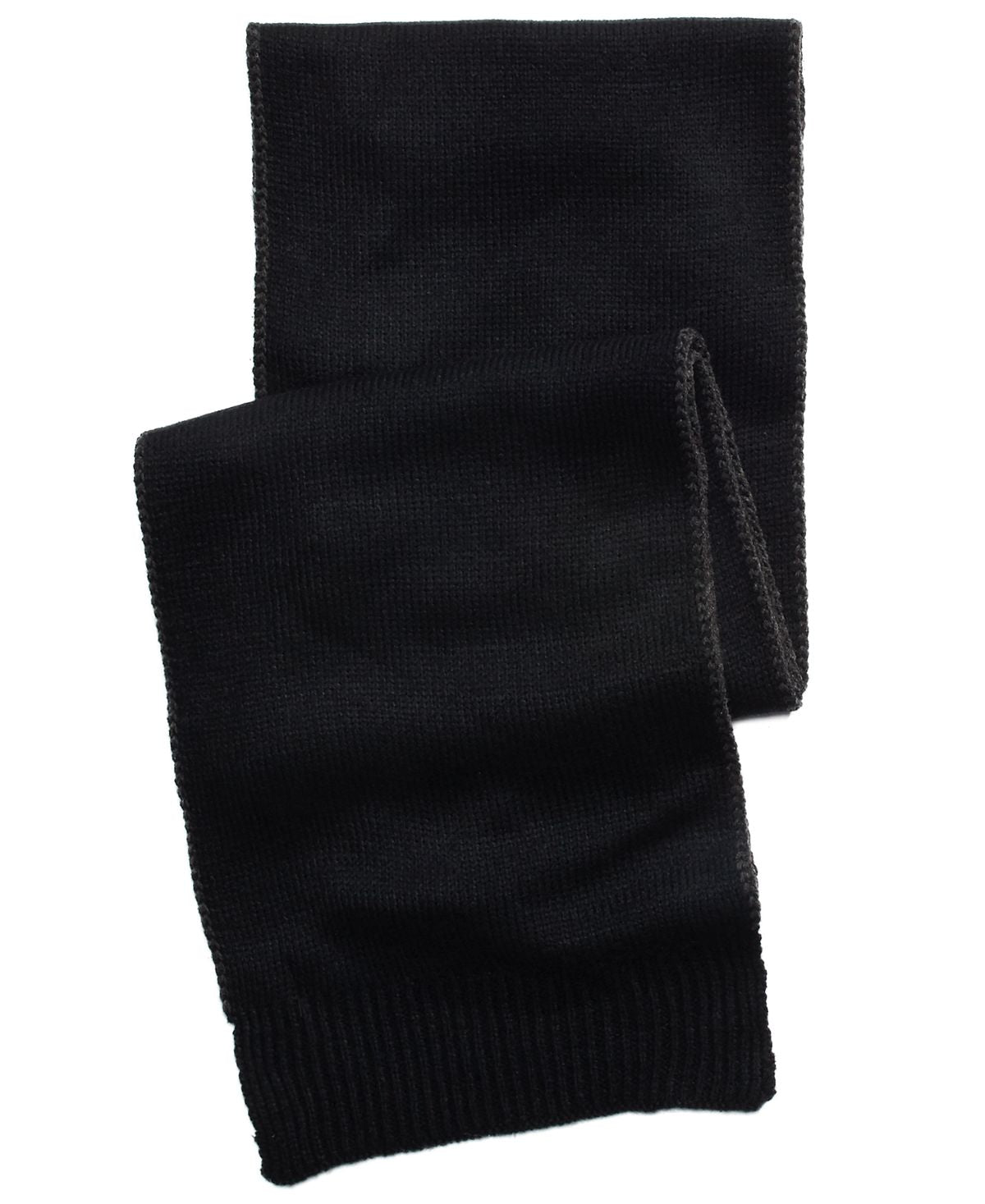 Alfani Reversible Scarf Black/charcoal