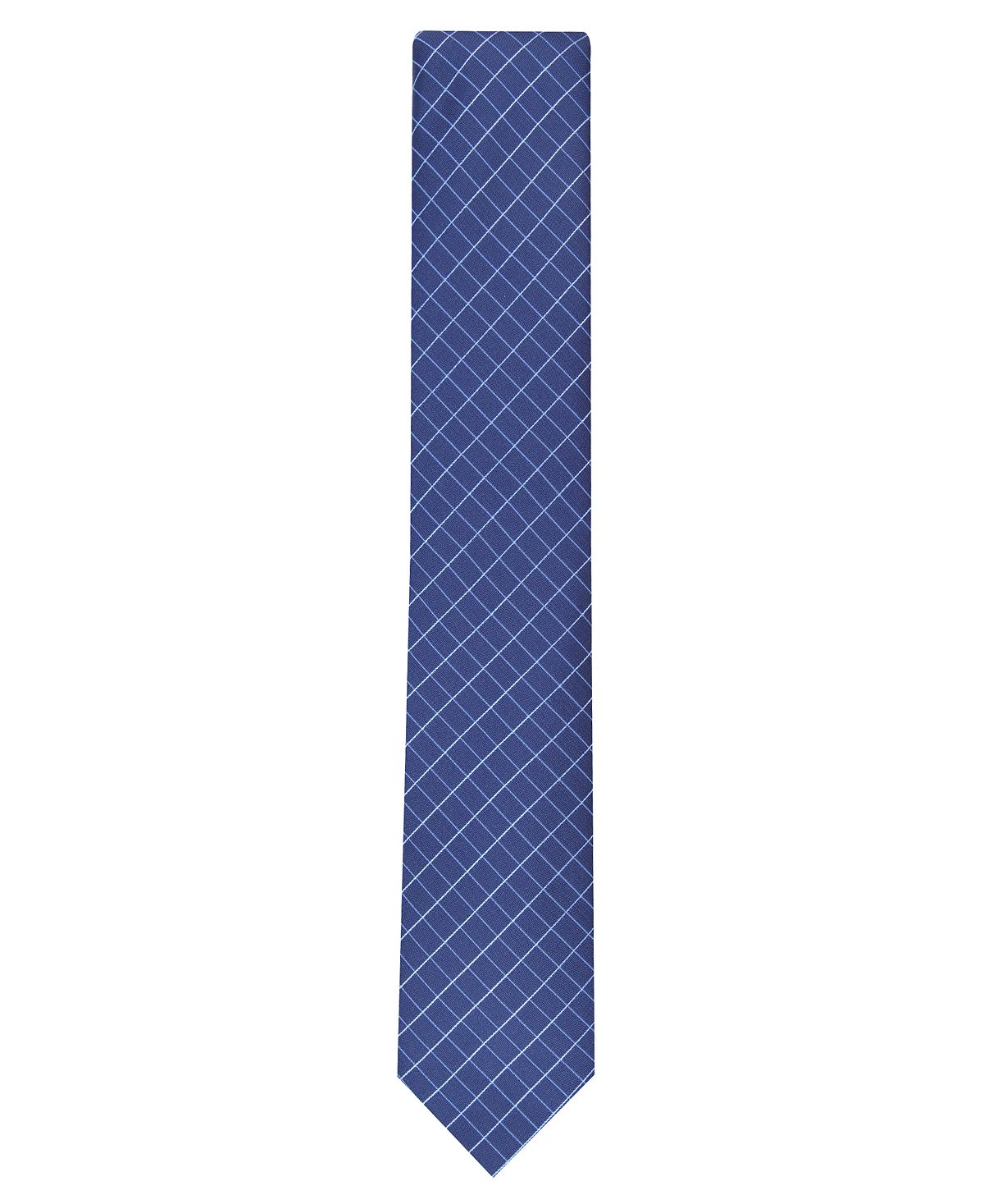 Alfani Slim Grid Tie Navy