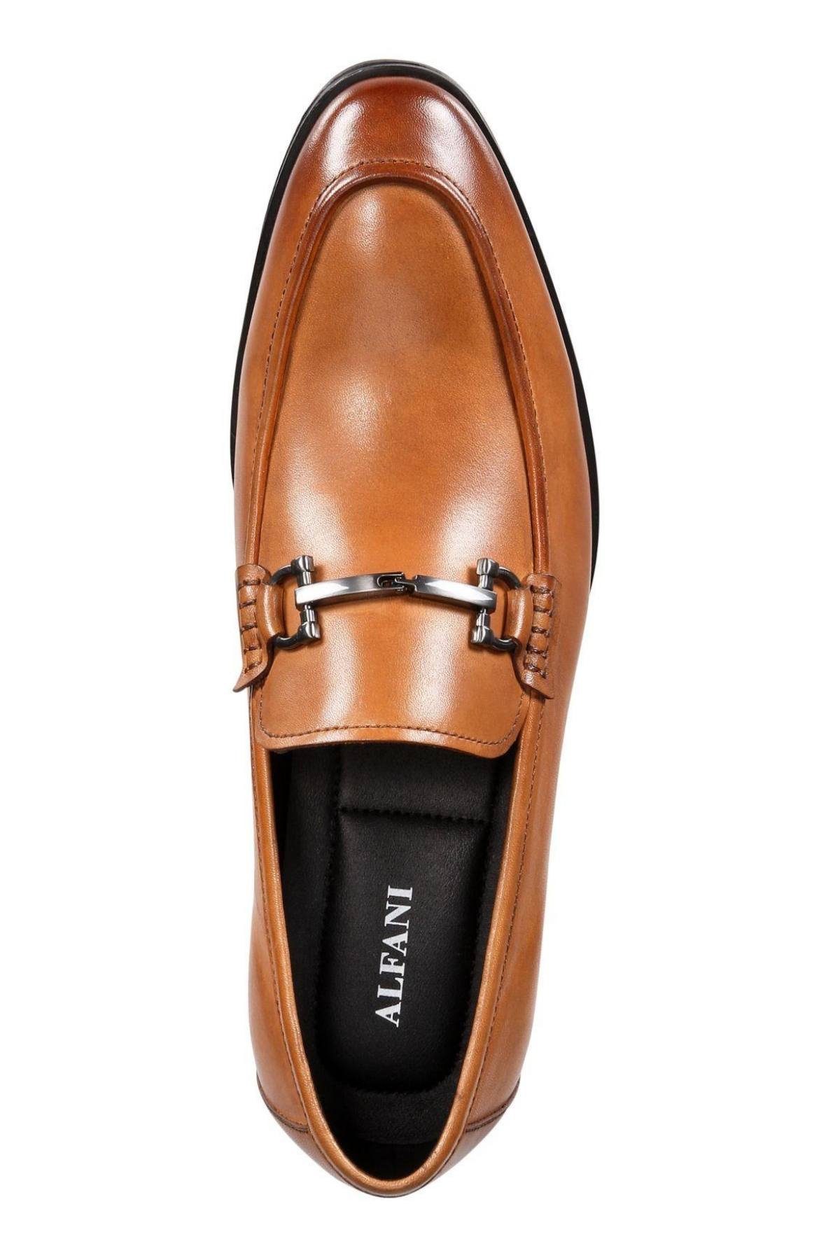 Alfani Tan Chandler Moc-Toe Loafer