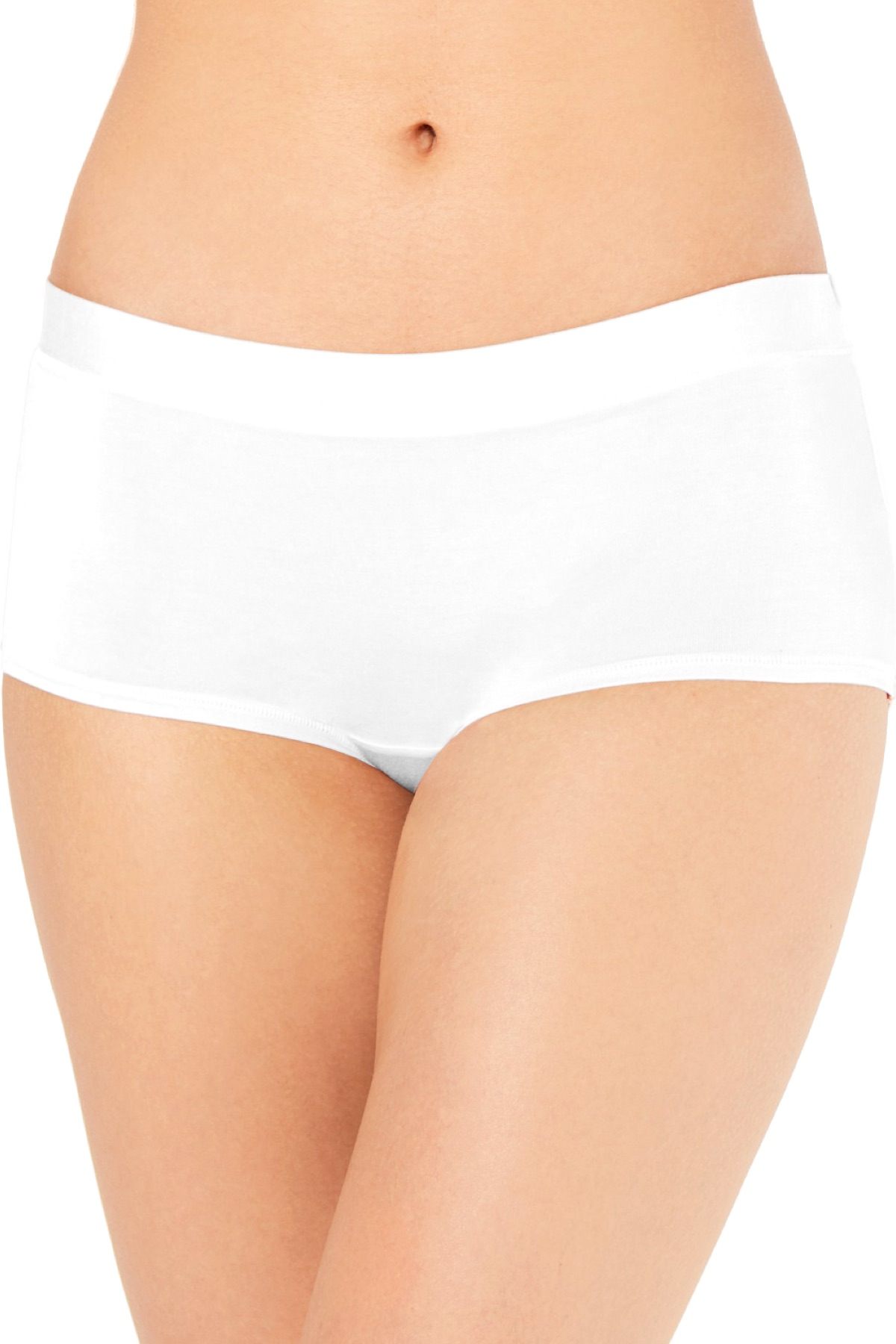 Alfani Ultra Soft Mix/Match Boyshort in Bright White