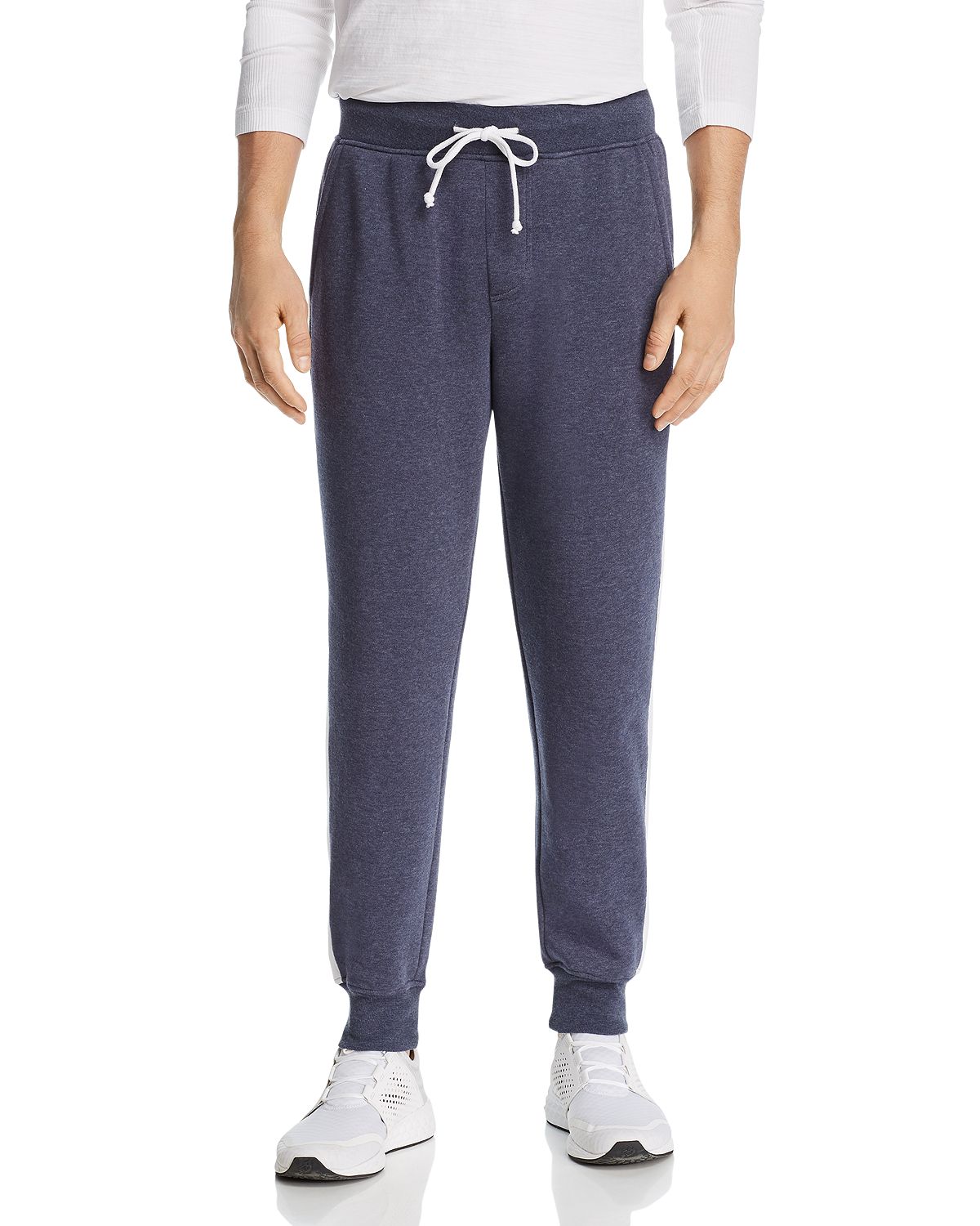 Alternative Side-stripe Jogger Pants Navy/White