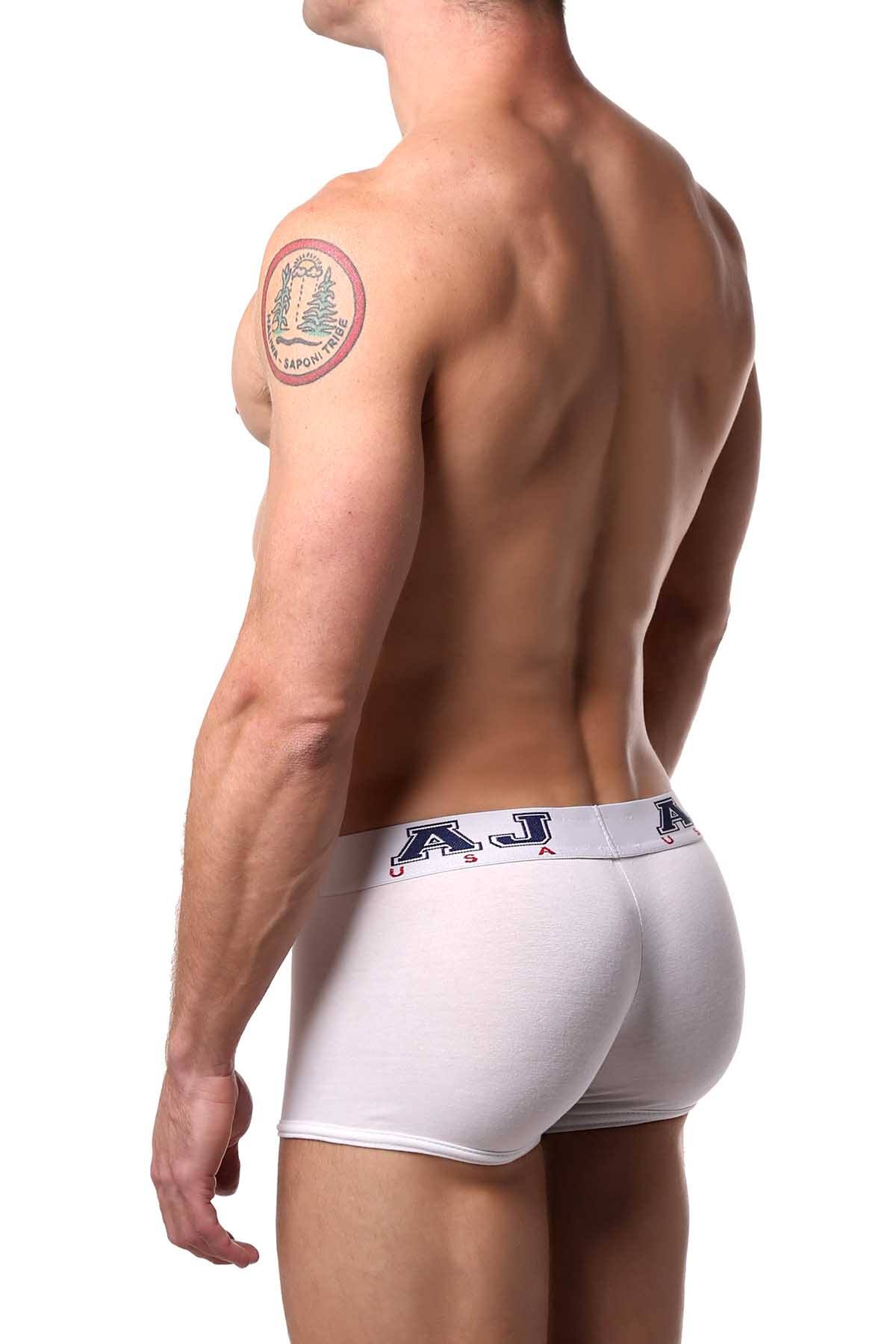 American Jock White/Royal Compete Trunk