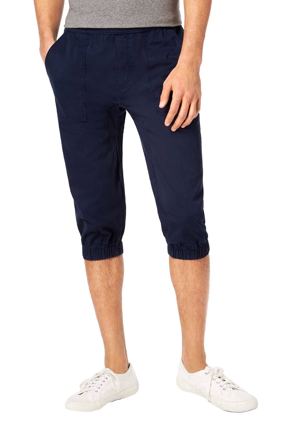 American Rag Basic Navy Stretch Cropped Jogger