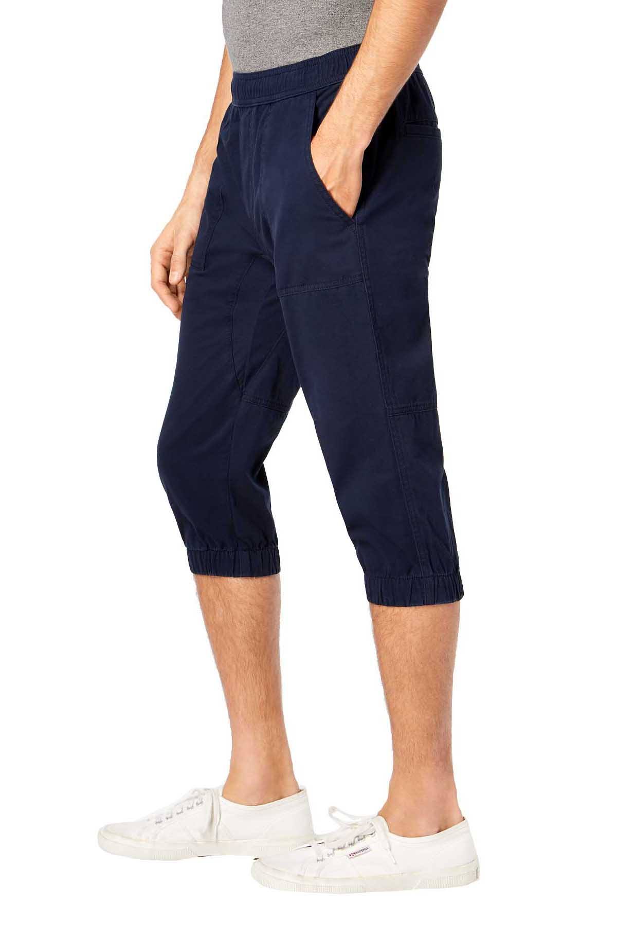 American Rag Basic Navy Stretch Cropped Jogger