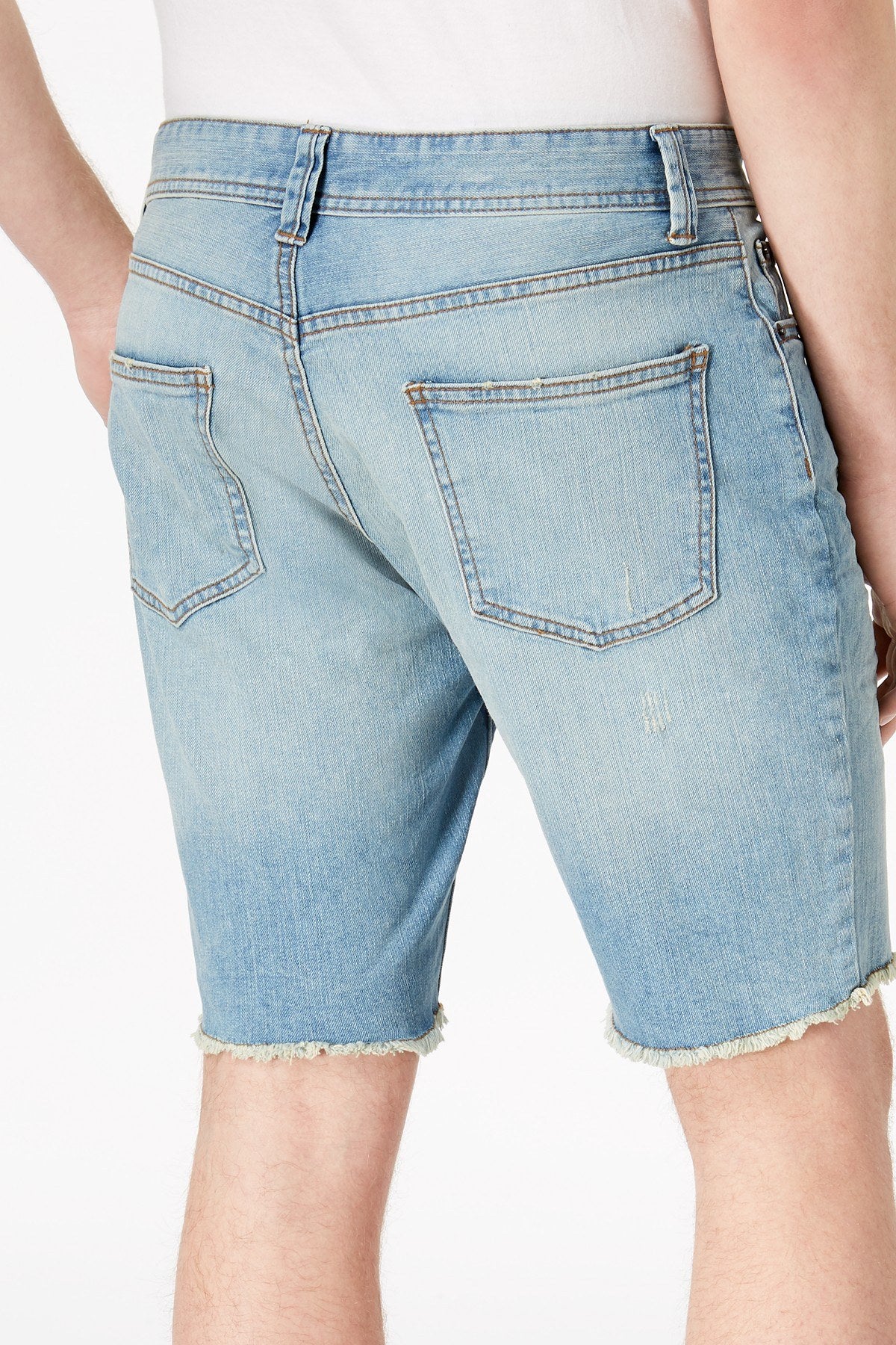 American Rag Jack-Herrer-Wash Cut-Off Ripped Denim Short