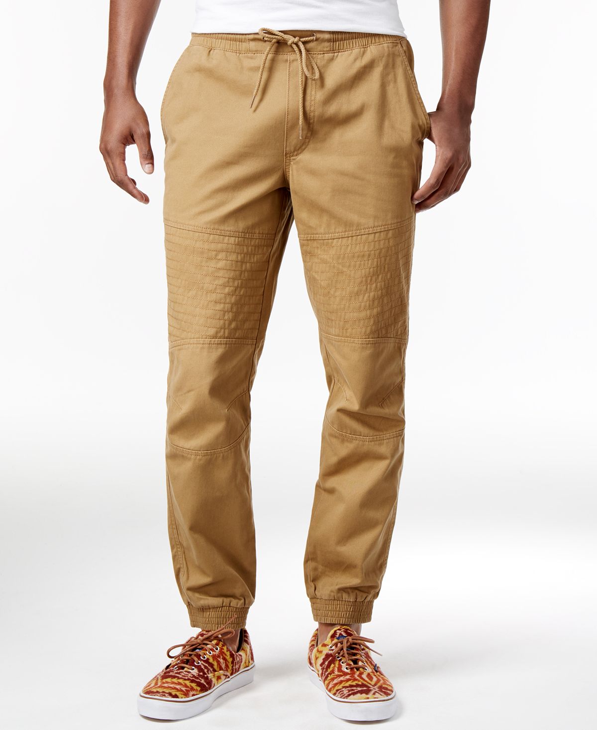 American Rag Moto Jogger Pants Dull Gold