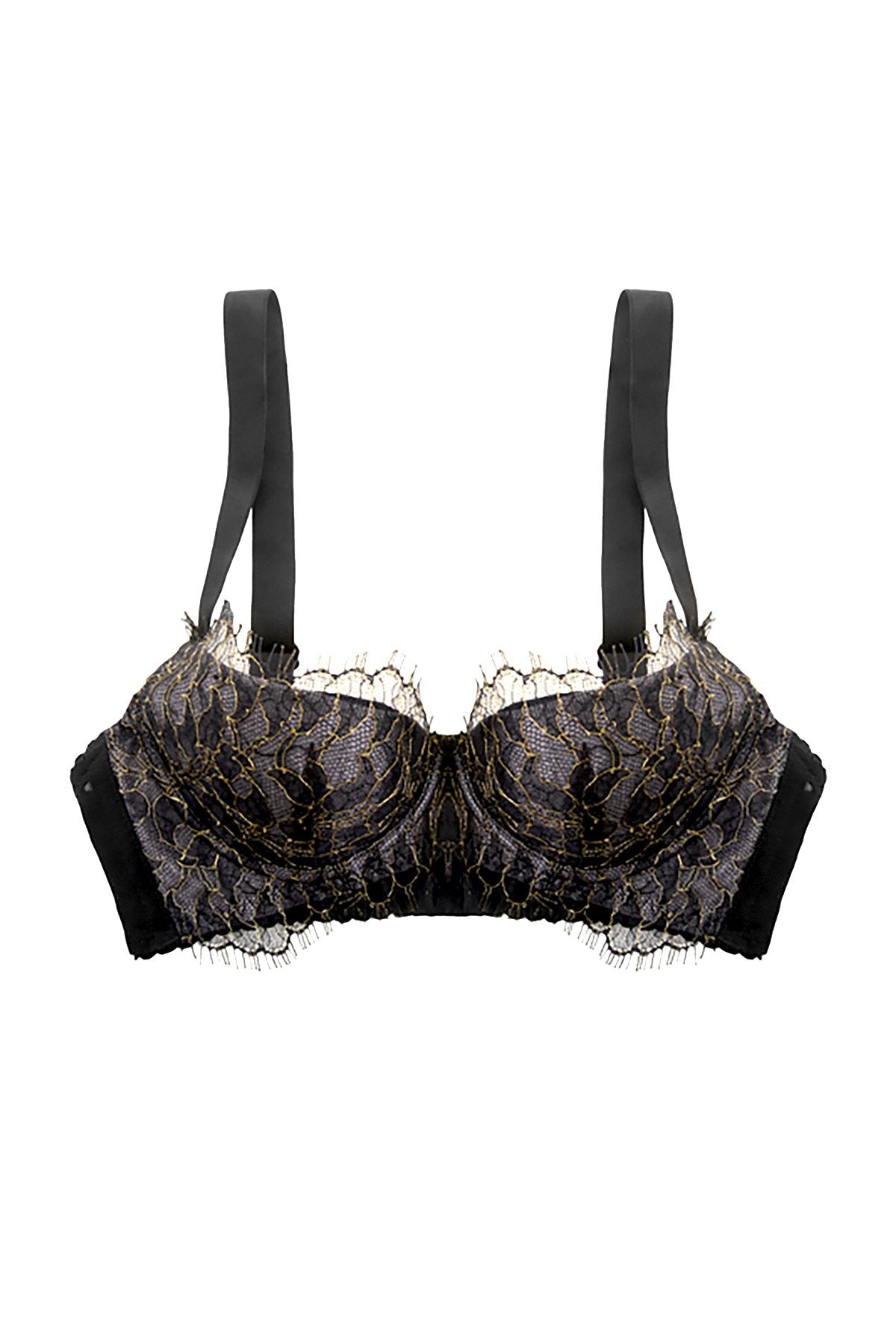 Ampere Black Gramercy Demi Bra