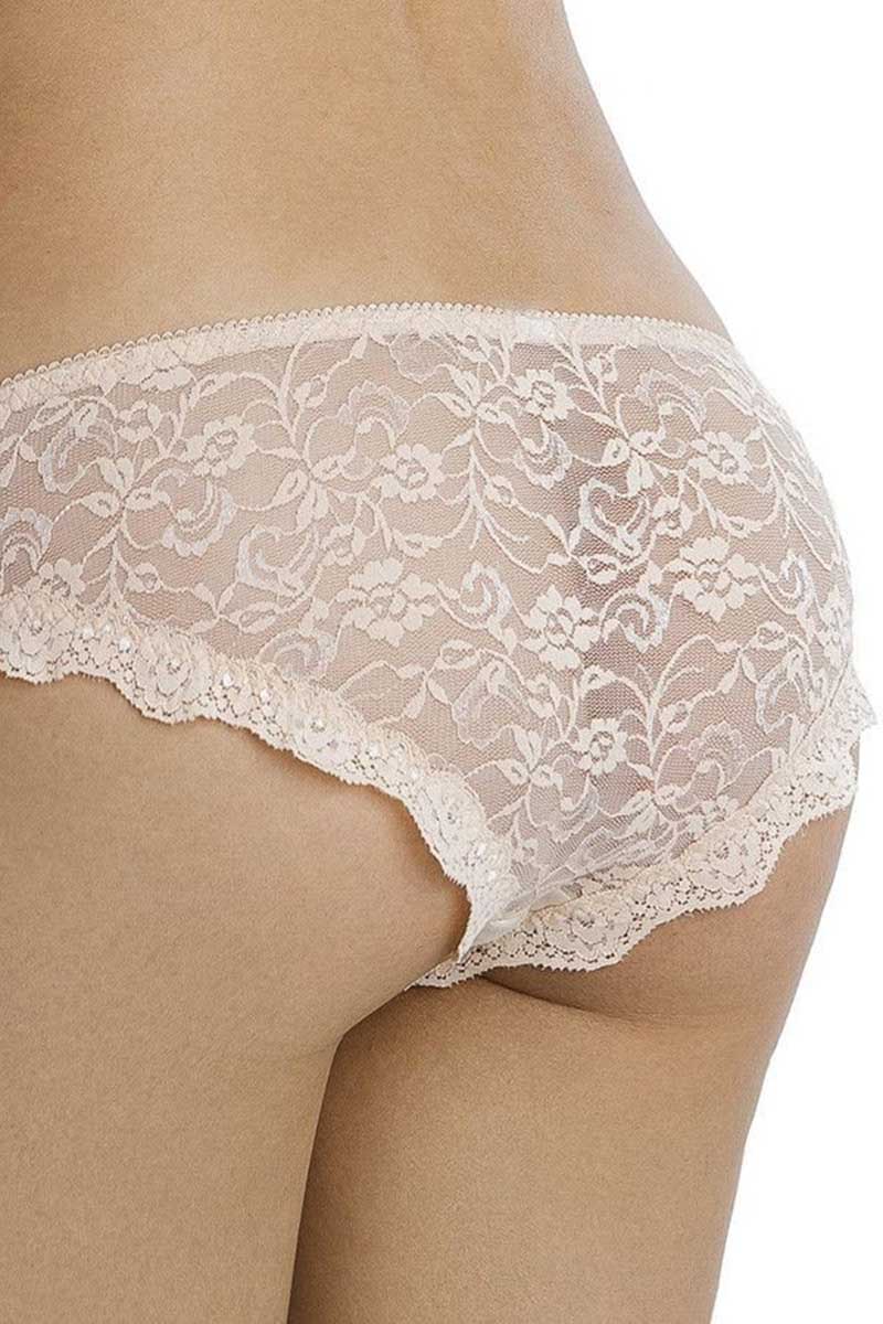 Ampere Lingerie Beige Lily Brief - Medium & Large