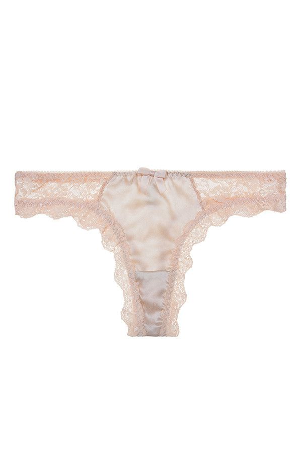 Ampere Lingerie Beige Lily Thong