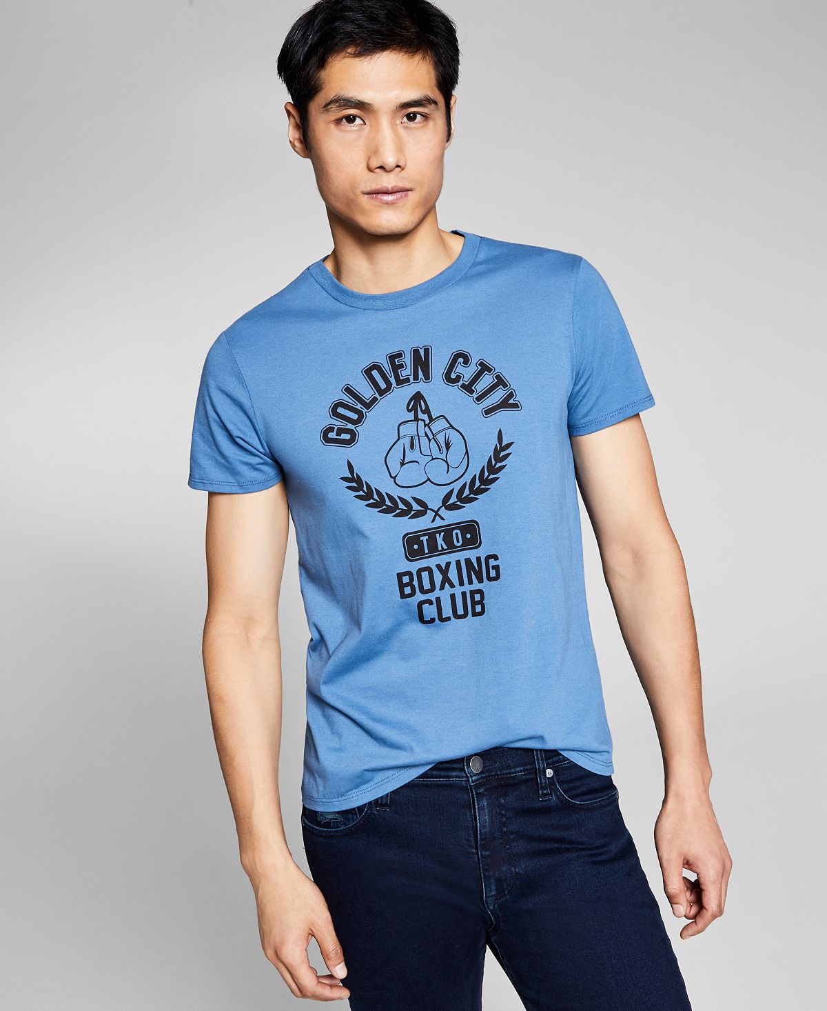 And Now This Golden City Boxing Club Graphic T-shirt Bering Sea