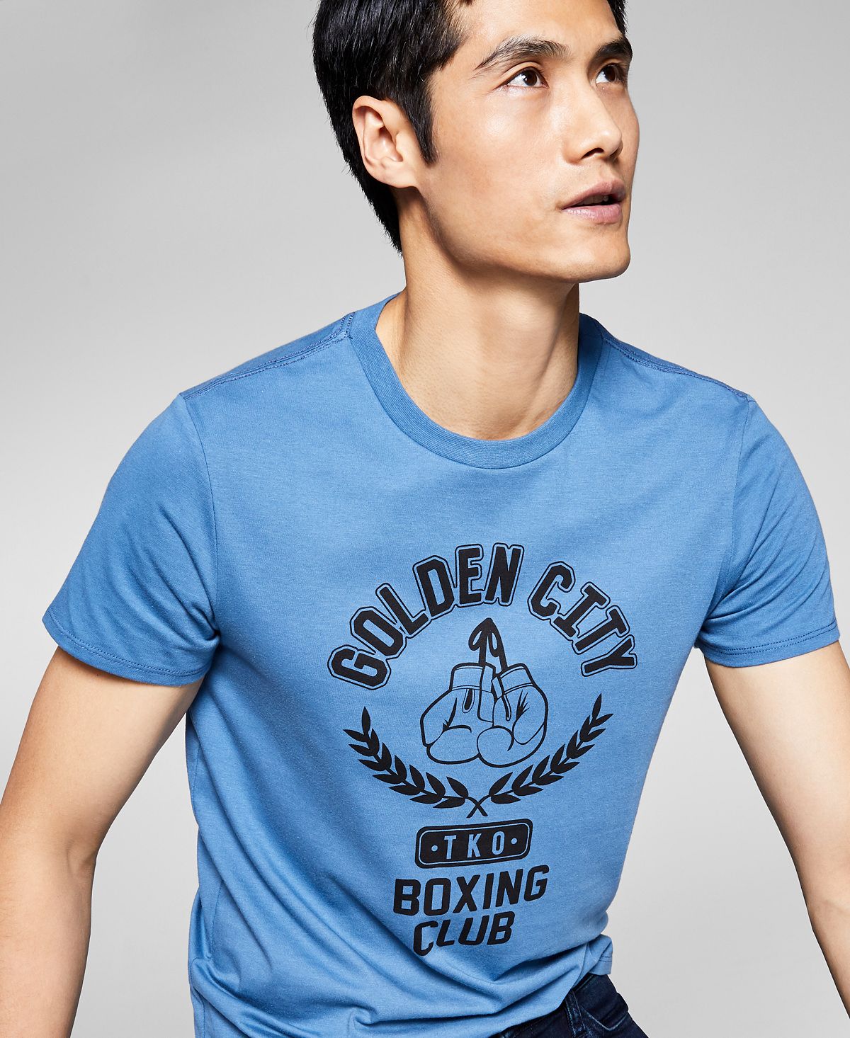 And Now This Golden City Boxing Club Graphic T-shirt Bering Sea