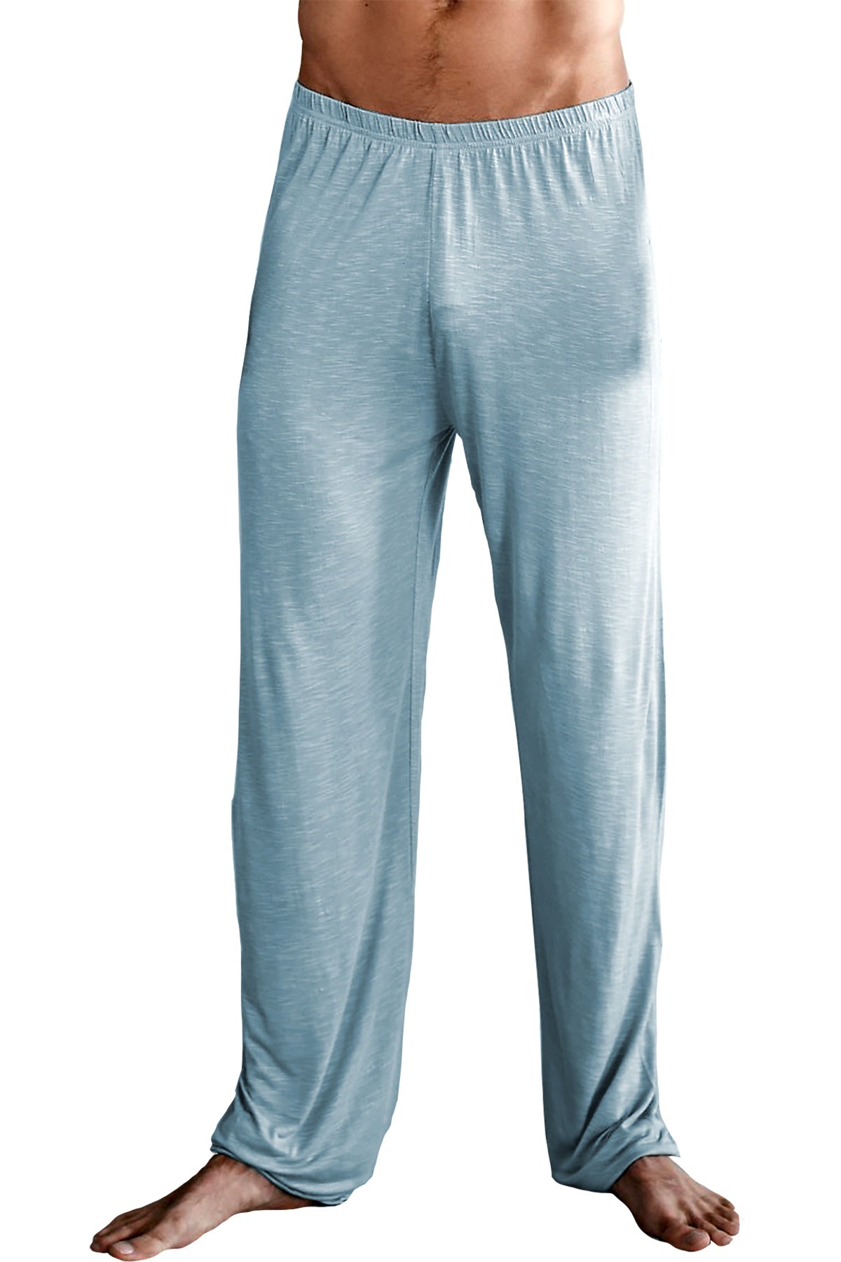 Andres Velasco Light Blue Slub Pant