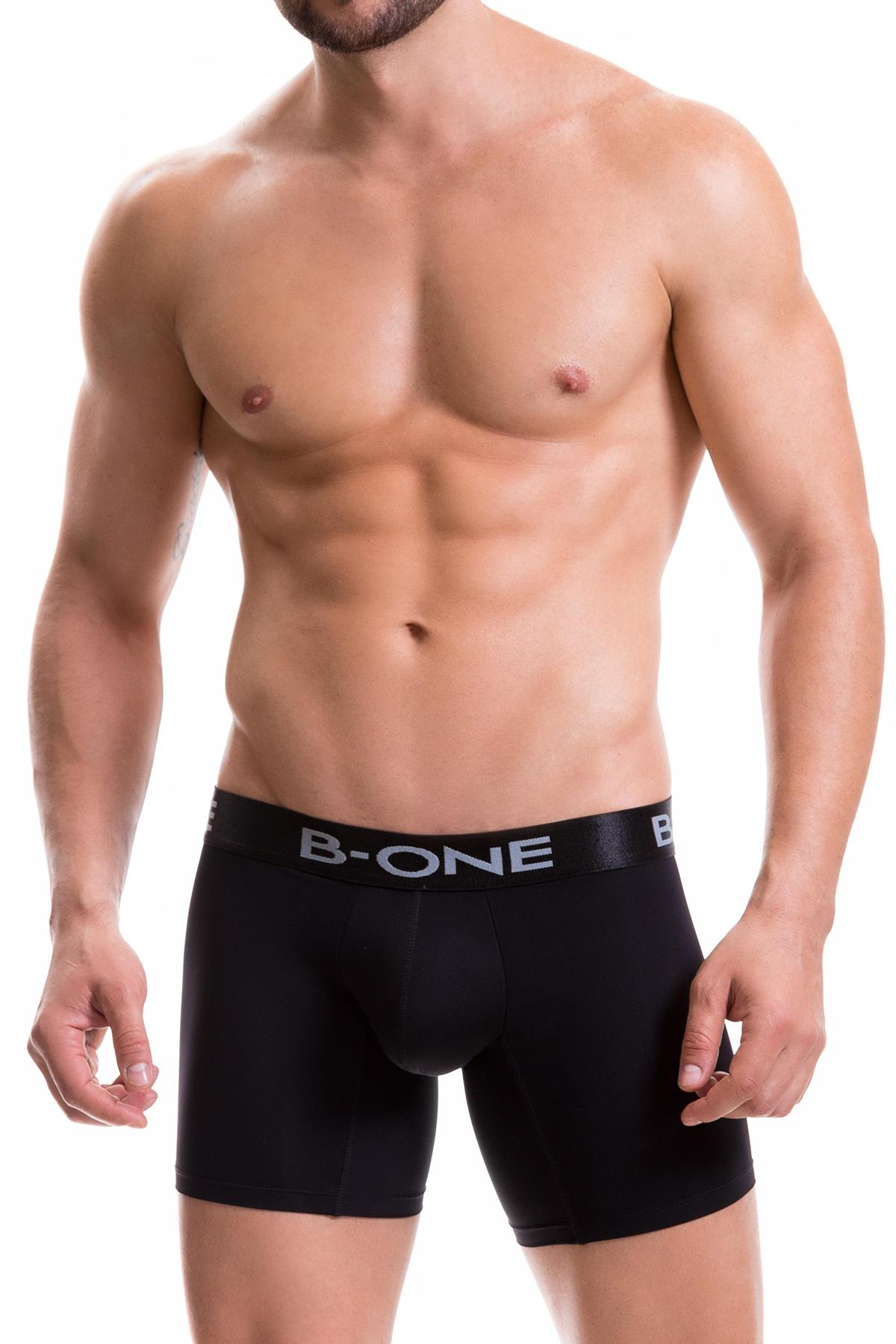 mens boxer briefs black