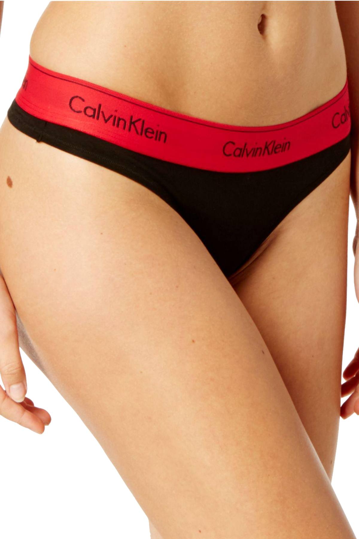 black and red calvin klein