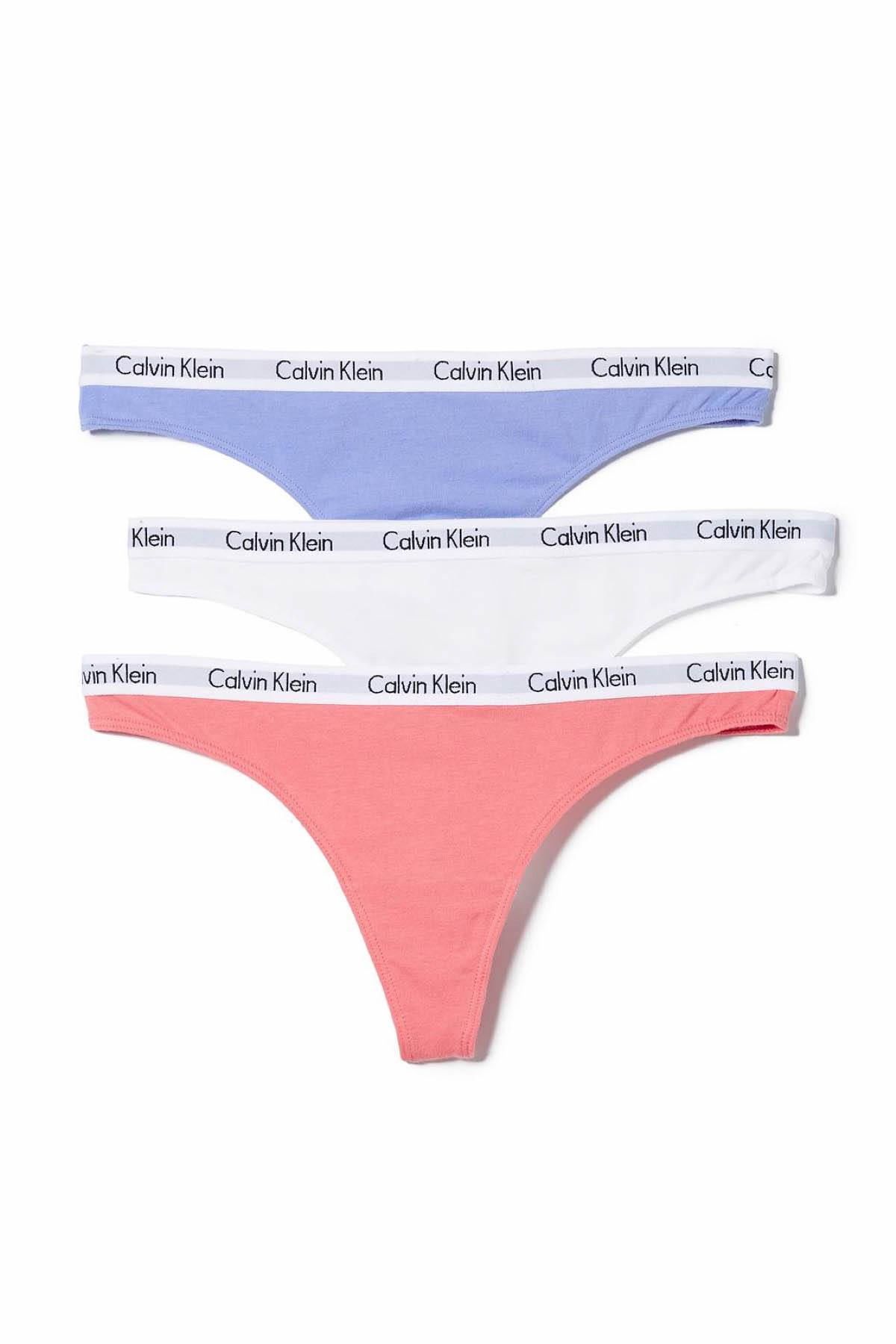 calvin klein thong 3 pack