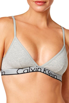 calvin klein id unlined triangle bra