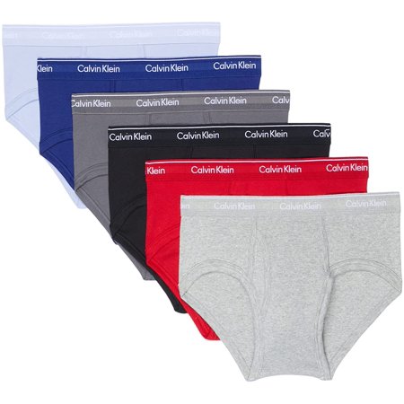 Calvin Klein Mens Cotton Classics 6-Pack Briefs – CheapUndies