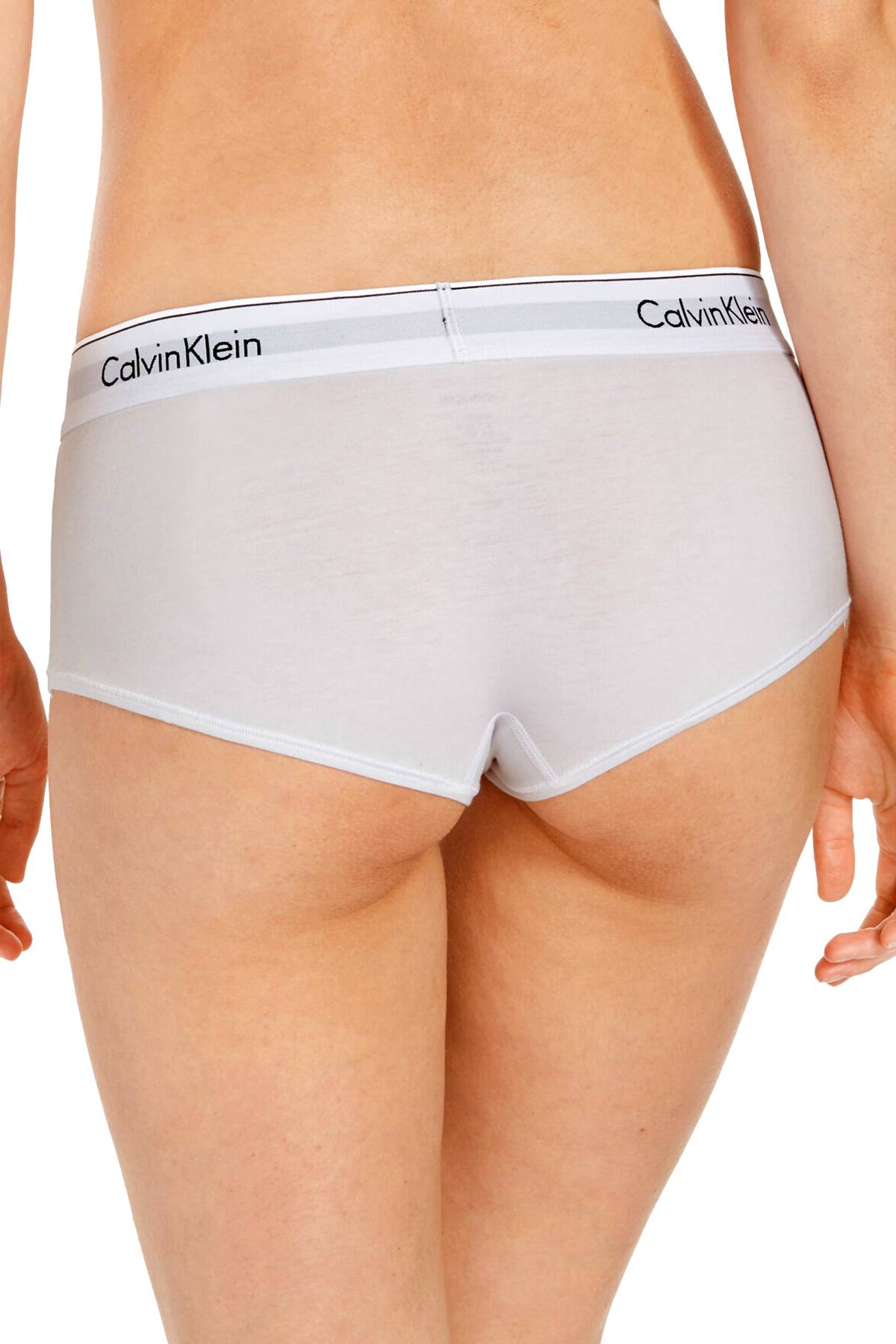 Calvin Klein White Pride Limited Edition Rainbow Boyshort CheapUndies